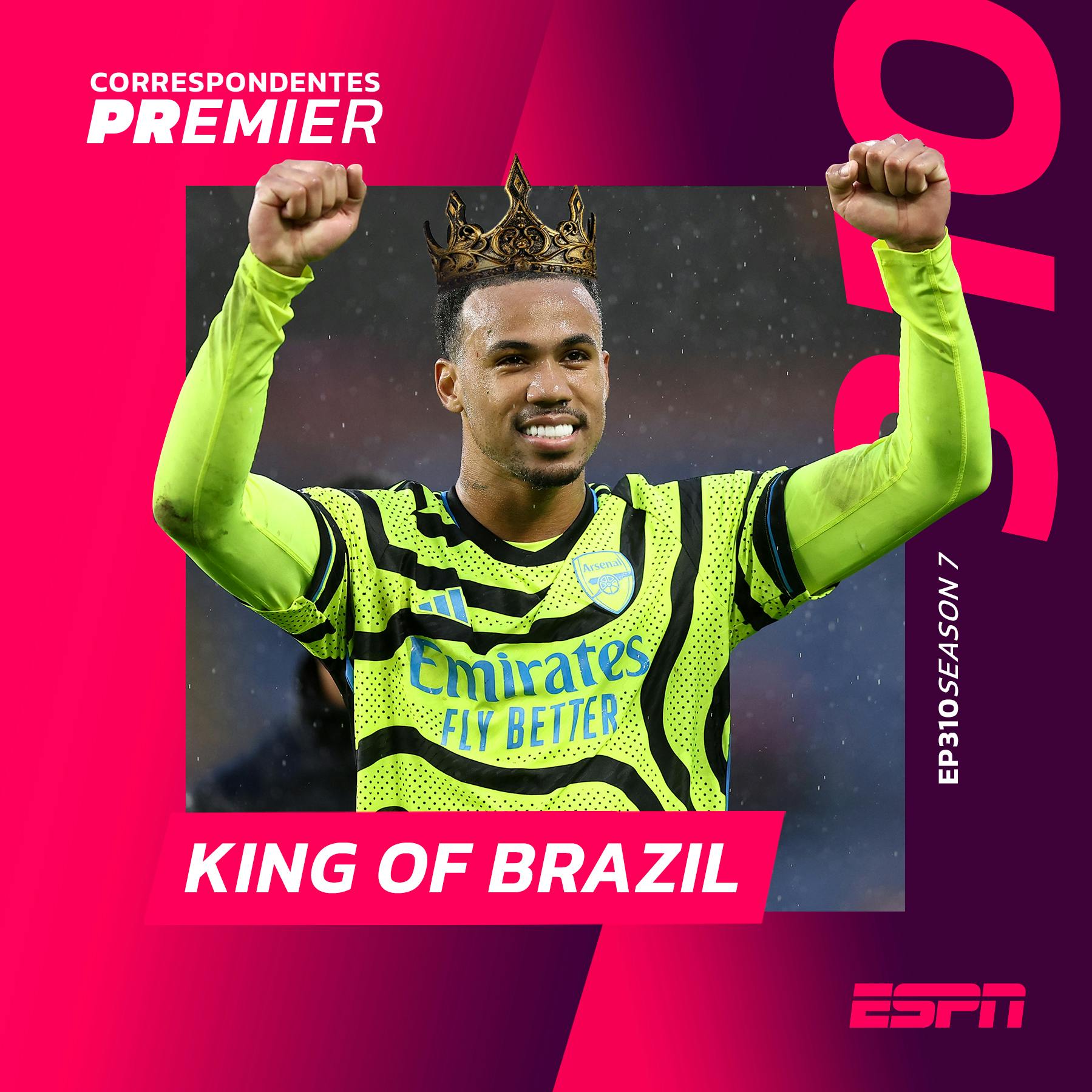 CORRESPONDENTES PREMIER #310:  KING OF BRAZIL