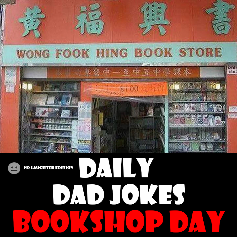 [No Laughter Version] National Bookshop Day! Jokes to thumb through! 10 October 2026 episode artwork