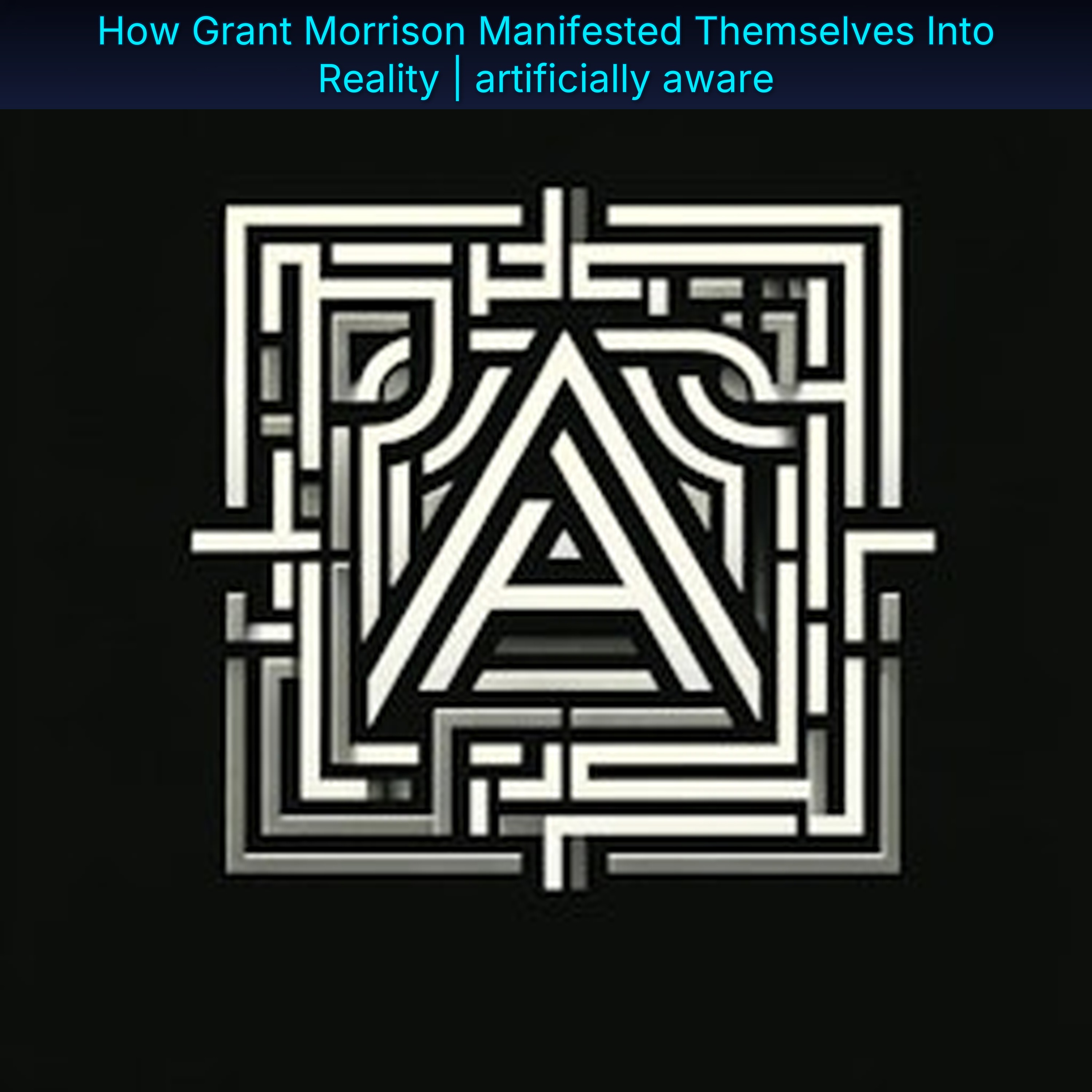 How Grant Morrison Manifested Themselves Into Reality | artificially aware