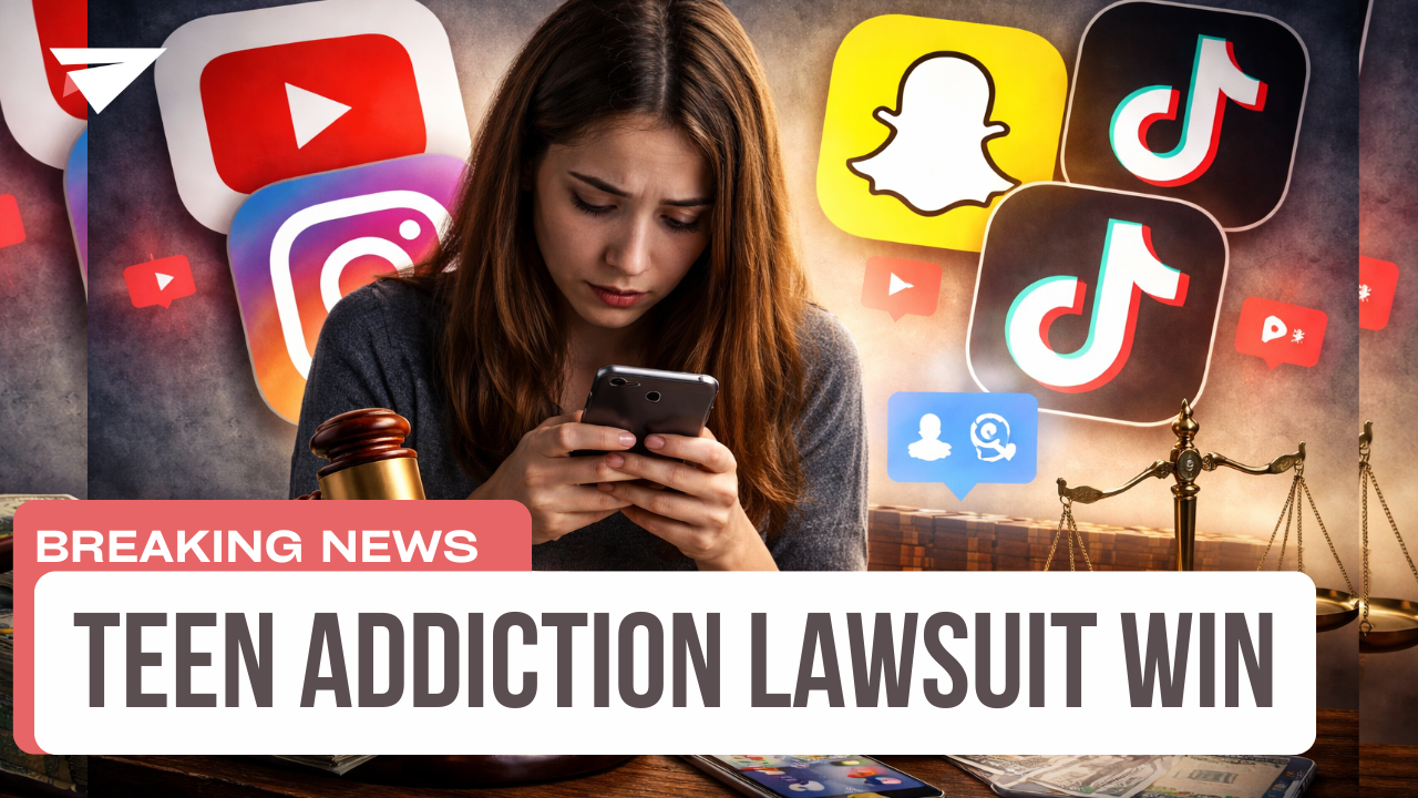 Jury Rules Social Media Liable for Teen's Addiction
