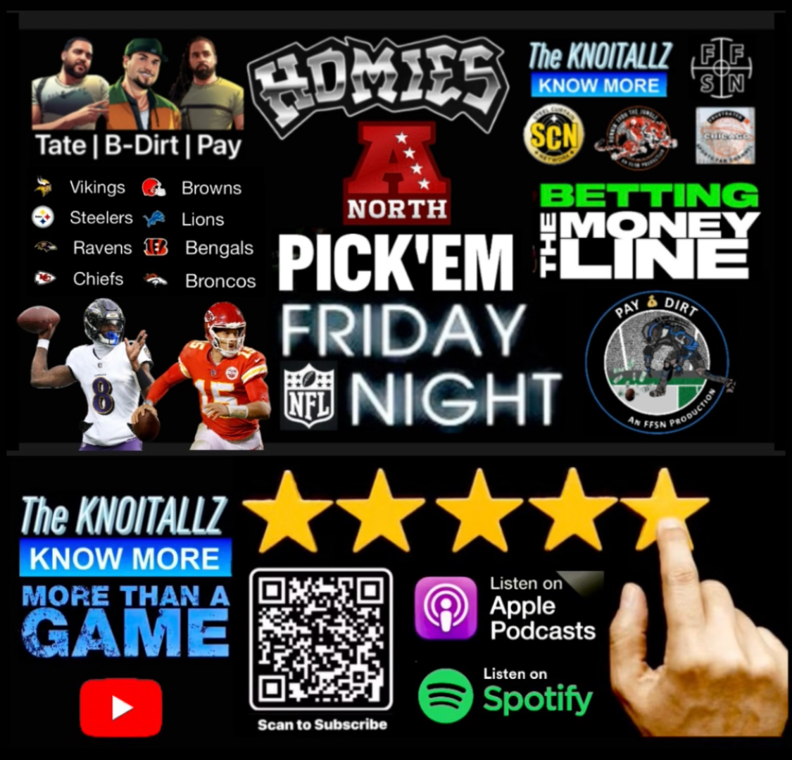 Homies: AFC North Updates & Matchups | Week 4 Pick’em vs Spread