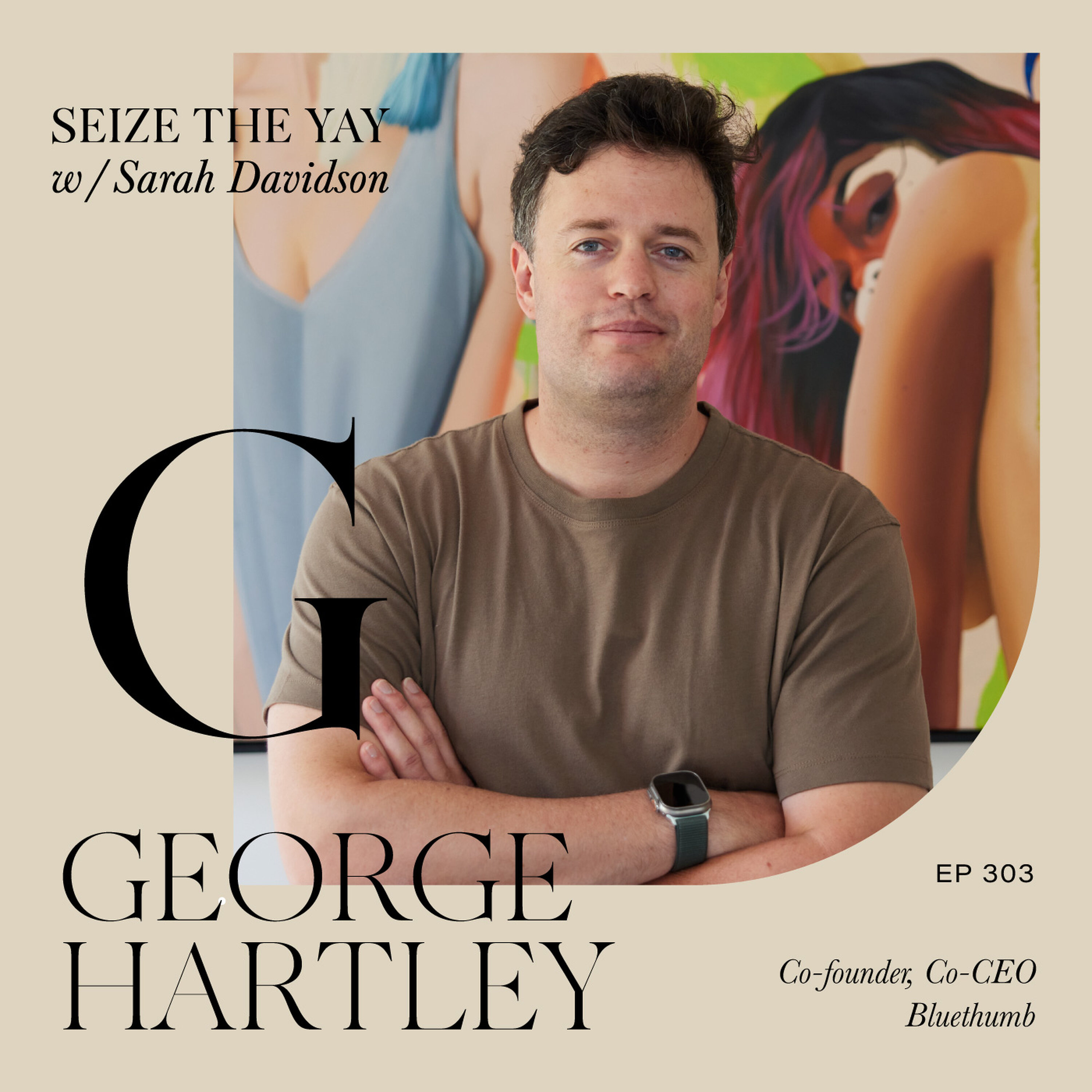 George Hartley // From Bandmate And Business Analyst To Building Bluethumb episode artwork