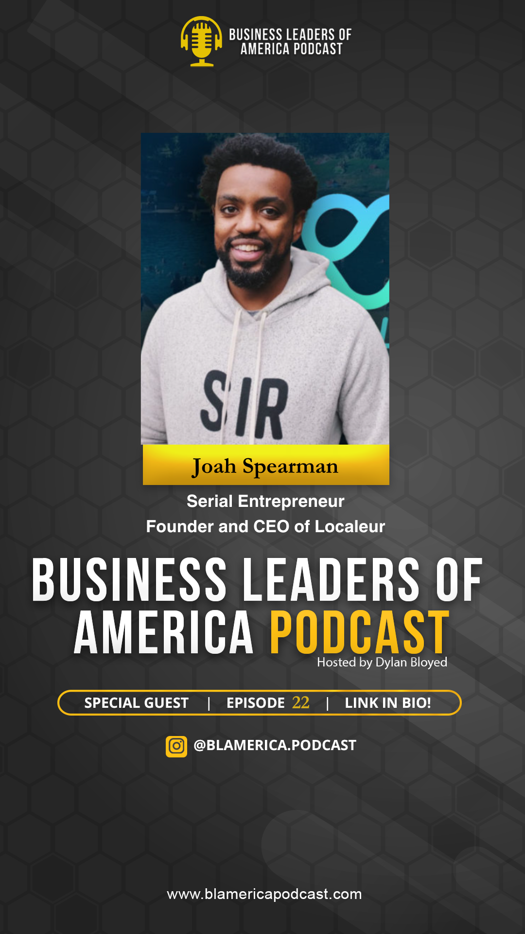 Joah Spearman, Serial Entrepreneur and Founder and CEO of Localeur episode artwork