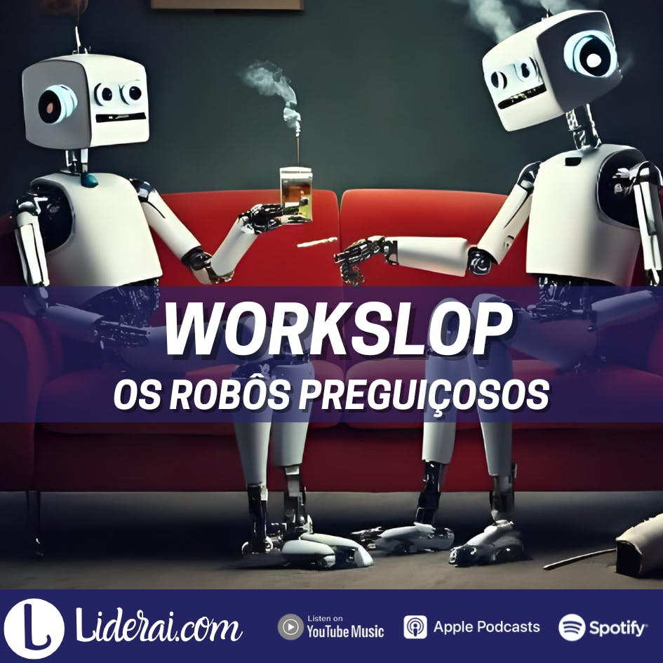 Liderai 362 | Workslop - Os robôs preguiçosos Liderai 362 | Workslop - Os robôs preguiçosos