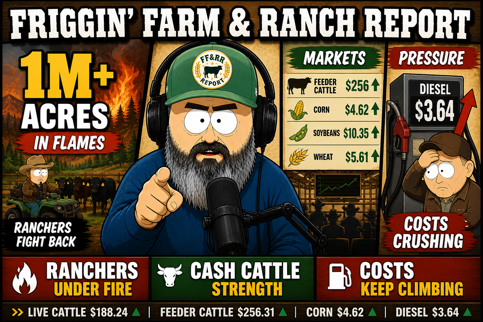 Farm Bill Passes, Cash Cattle Smash Records — Friggin’ Farm & Ranch Report (05/01/26)