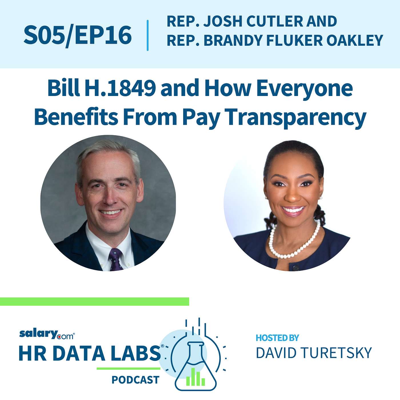 Rep. Josh Cutler and Rep. Brandy Fluker Oakley - Bill H.1849 and How Everyone Benefits From Pay Transparency episode artwork