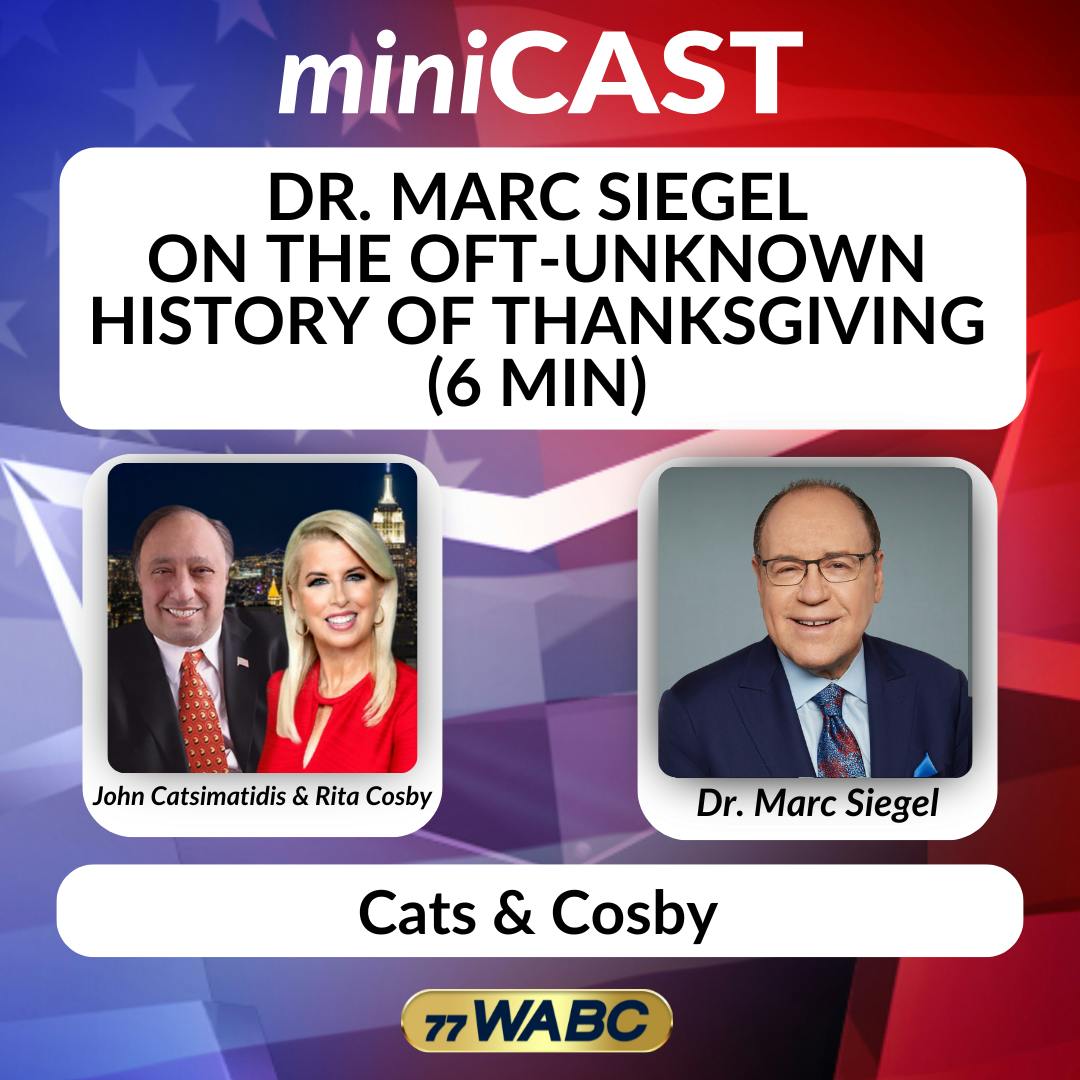 Dr. Marc Siegel On the Oft-Unknown History of Thanksgiving (6 min) | 11-27-25 Dr. Marc Siegel On the Oft-Unknown History of Thanksgiving (6 min) | 11-27-25