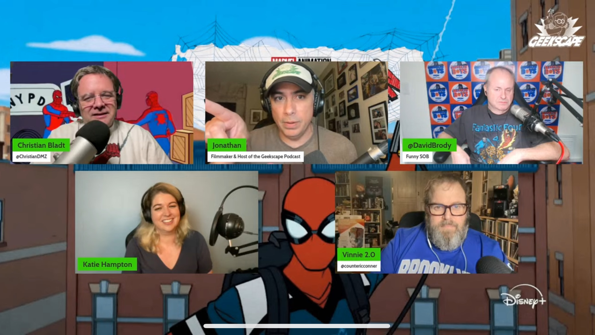 Marvel Movie Talk - "Fantastic Four: First Steps" Trailer / "Your Friendly Neighborhood Spider-Man" Episodes 3-5 / "Paul London: Hero of the Prophecy" episode artwork