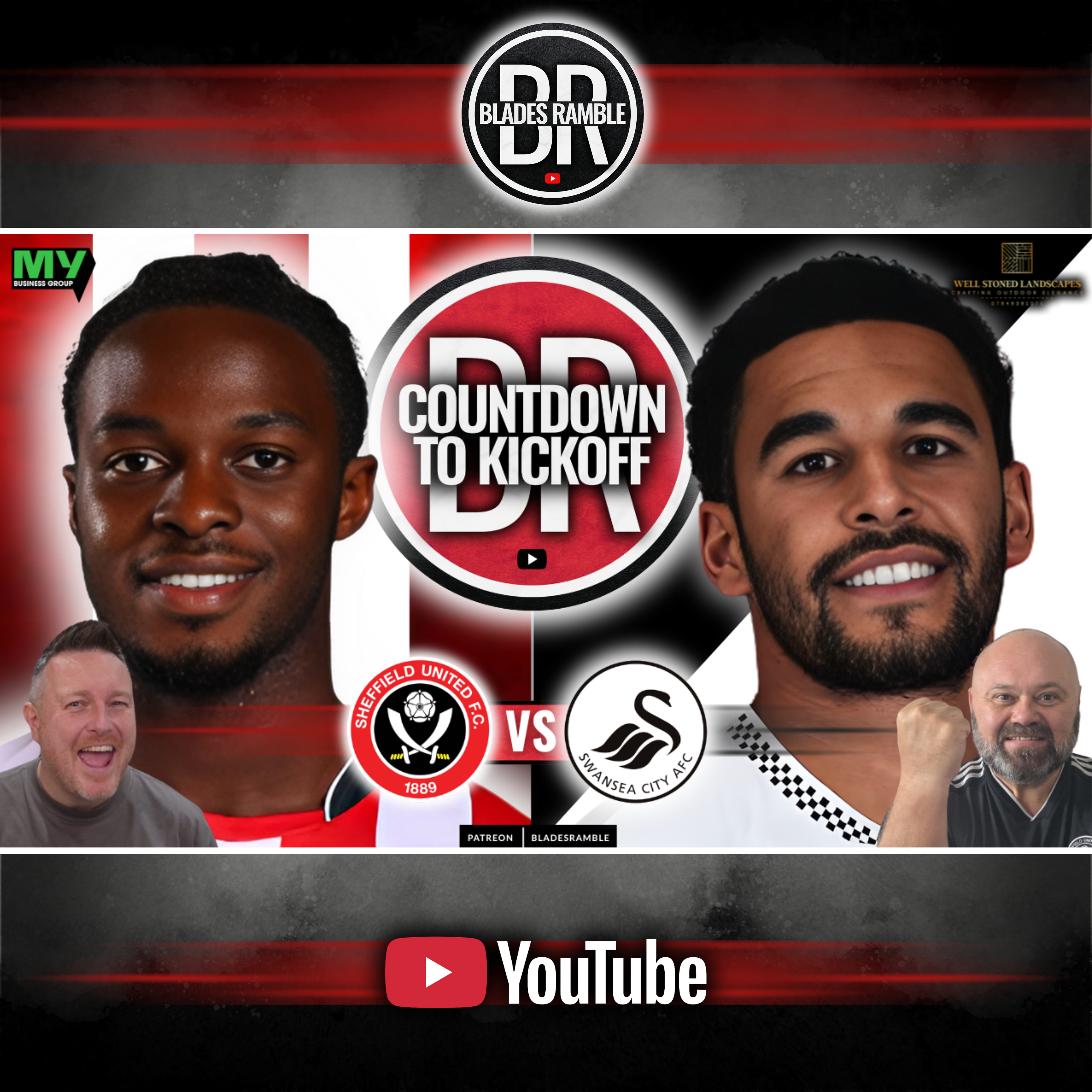 🎙️⚔️ COUNTDOWN TO KICKOFF | SHEFFIELD UNITED v SWANSEA ⚔️🎙️