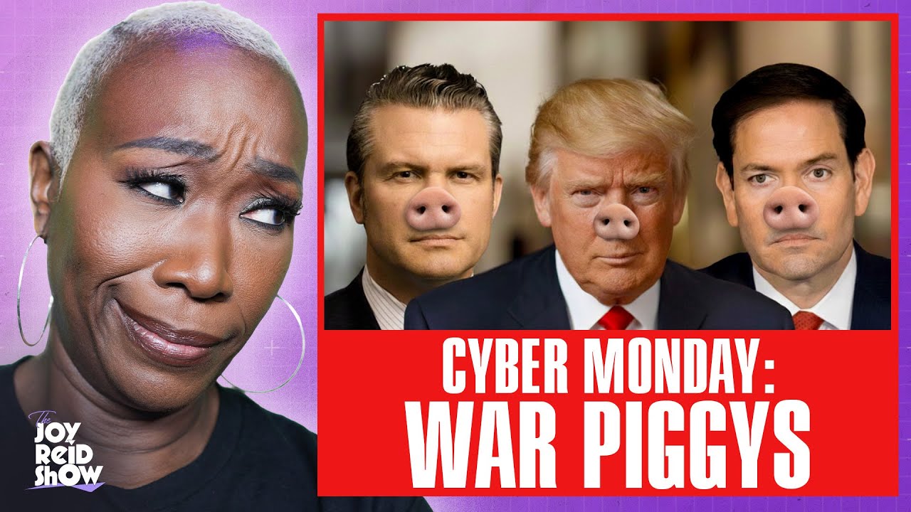 TJRS Cyber Monday: War Piggys | The Joy Reid Show Live