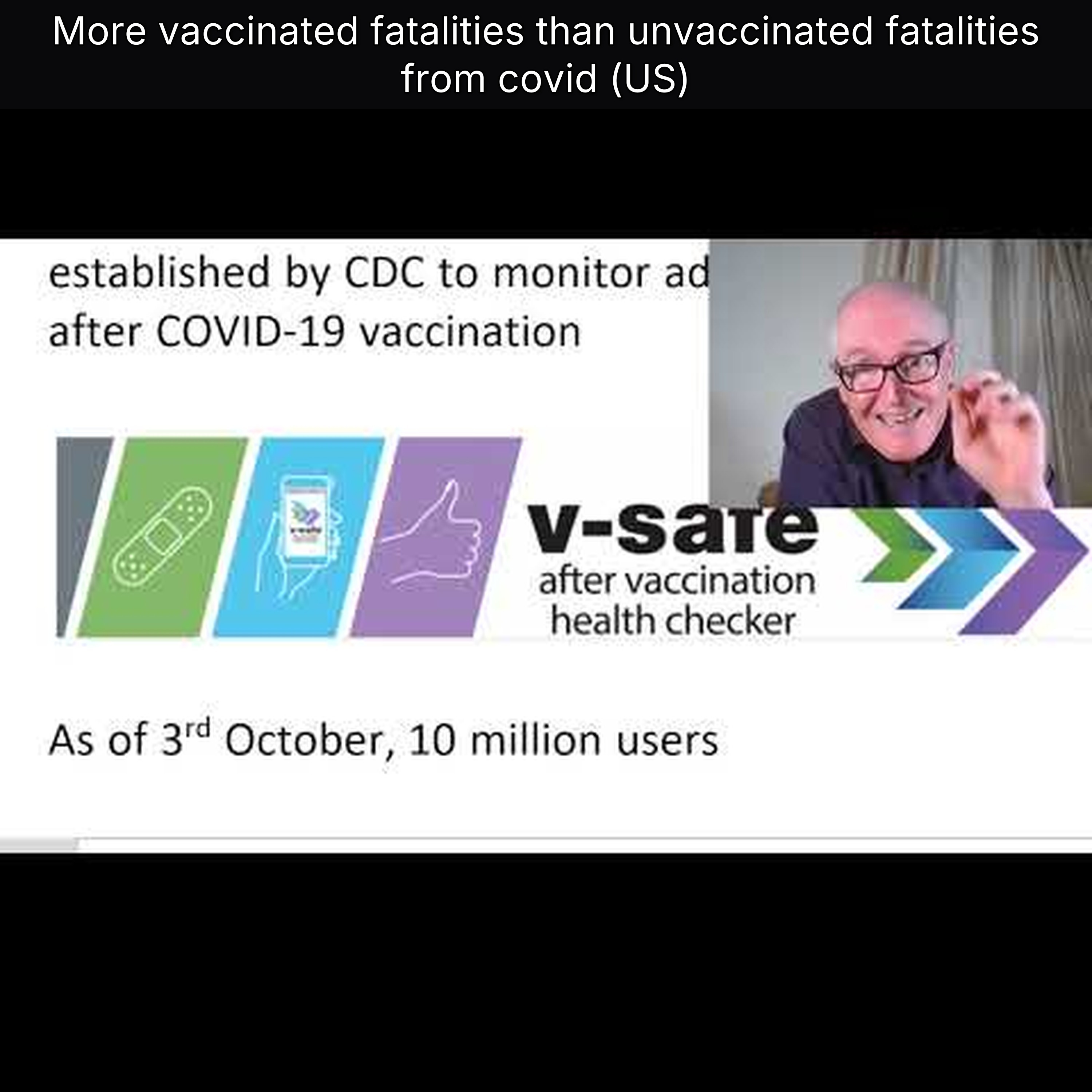 More vaccinated fatalities than unvaccinated fatalities from covid (US)