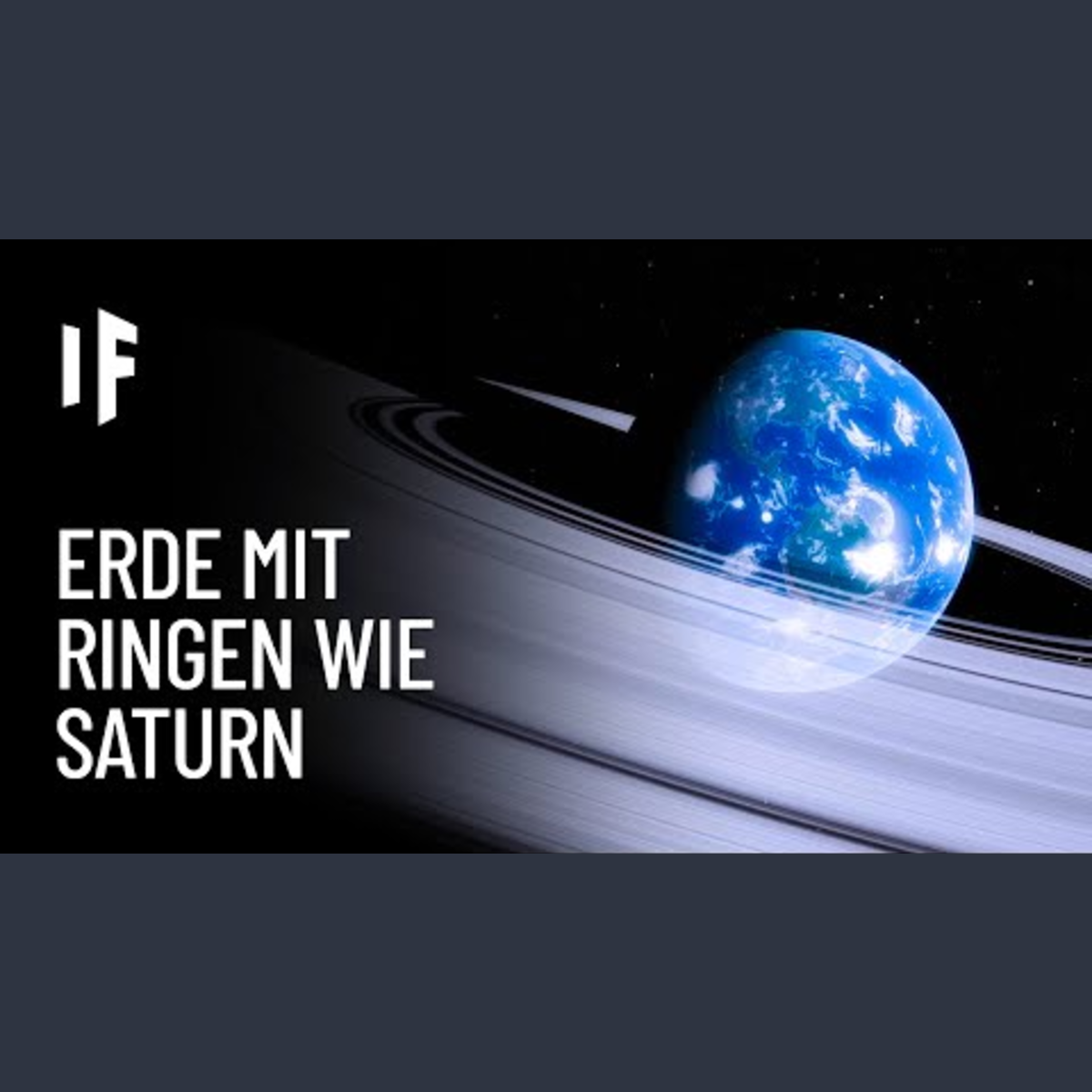Was wäre, wenn die Erde Ringe wie Saturn hätte?