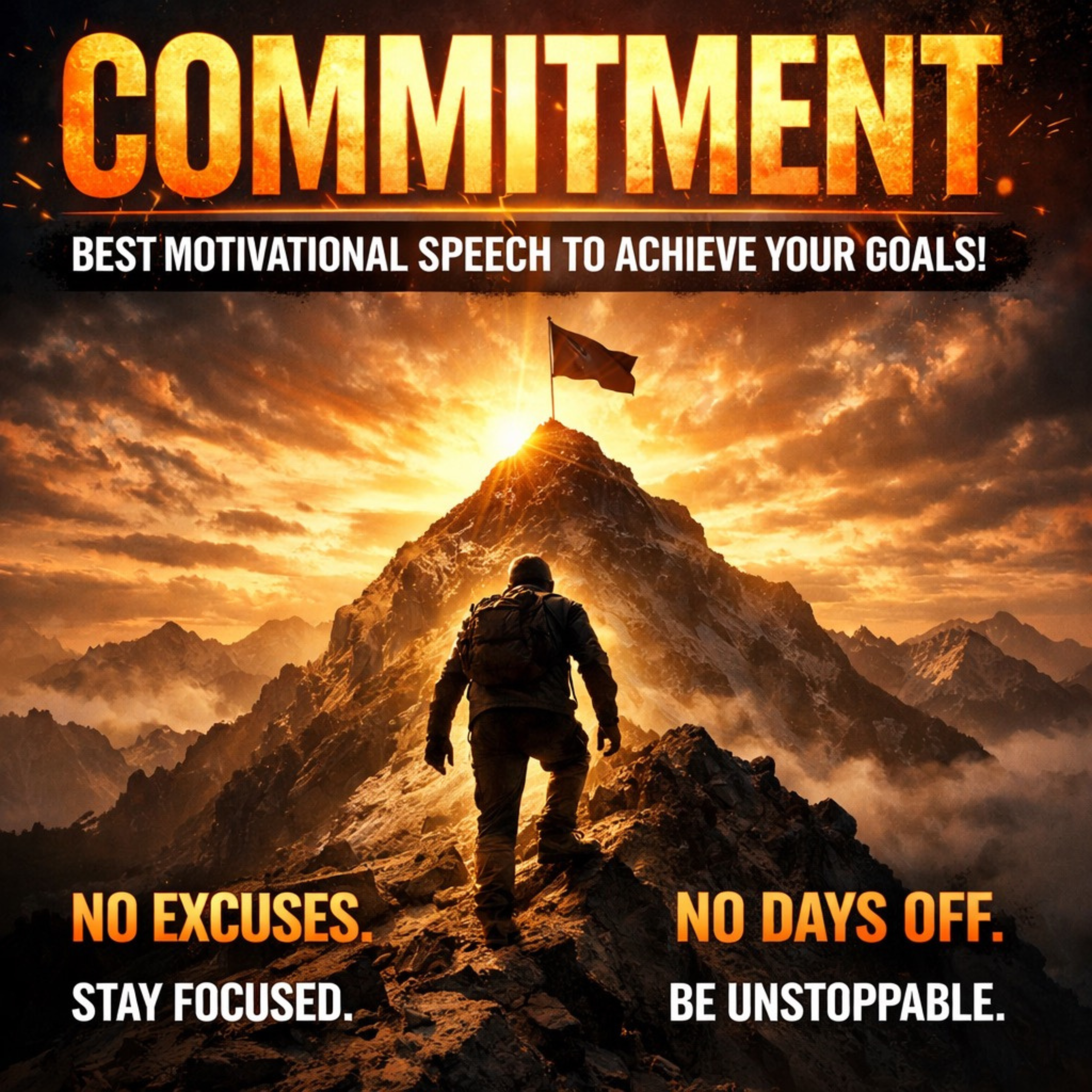 COMMITMENT - Best Motivational Speech To Achieve Your Goals!