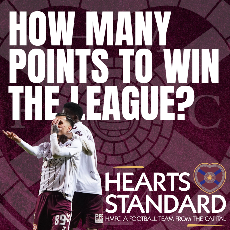 How many points for Hearts to WIN the league | The BEST of January and February