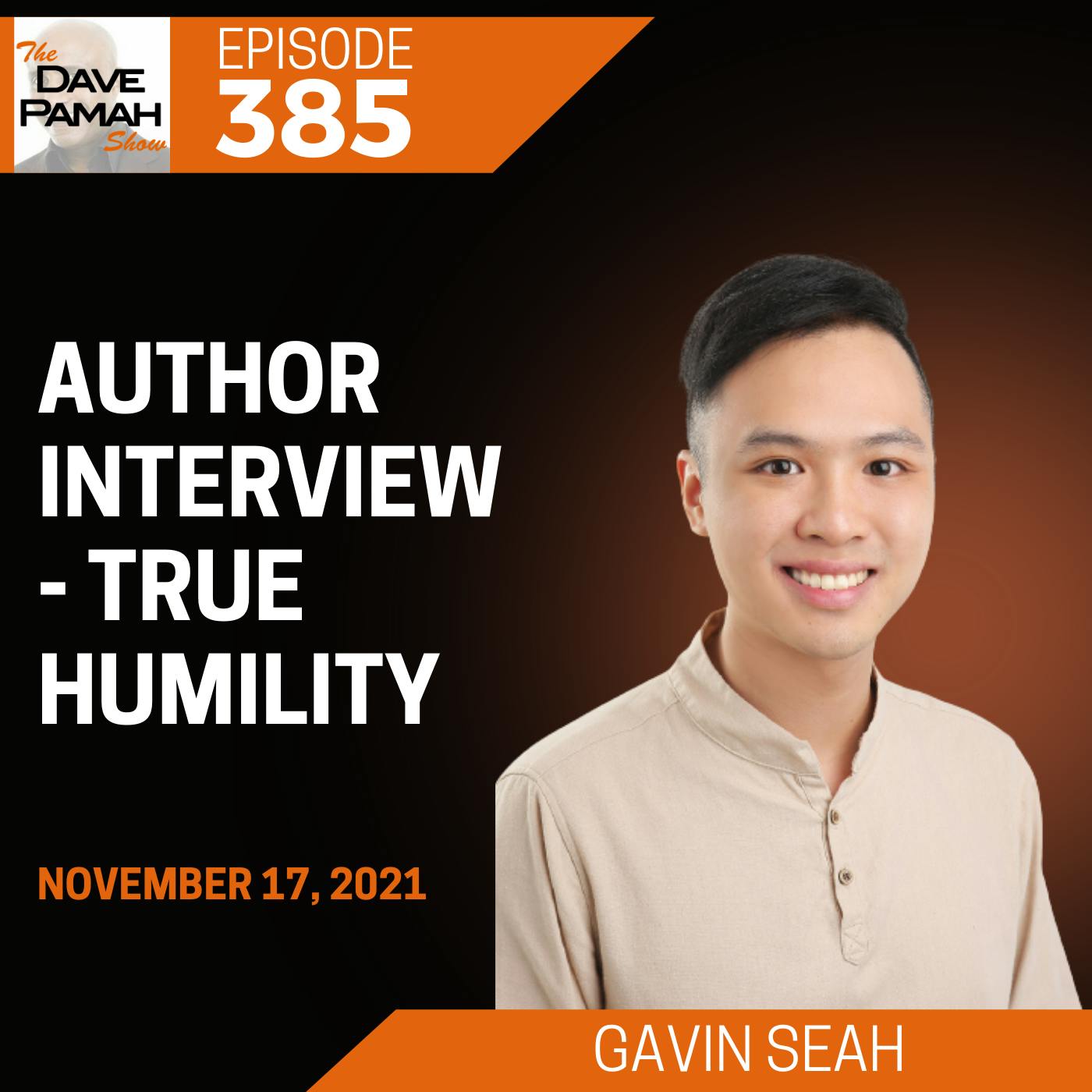 Author Interview - True Humility with Gavin Seah Image