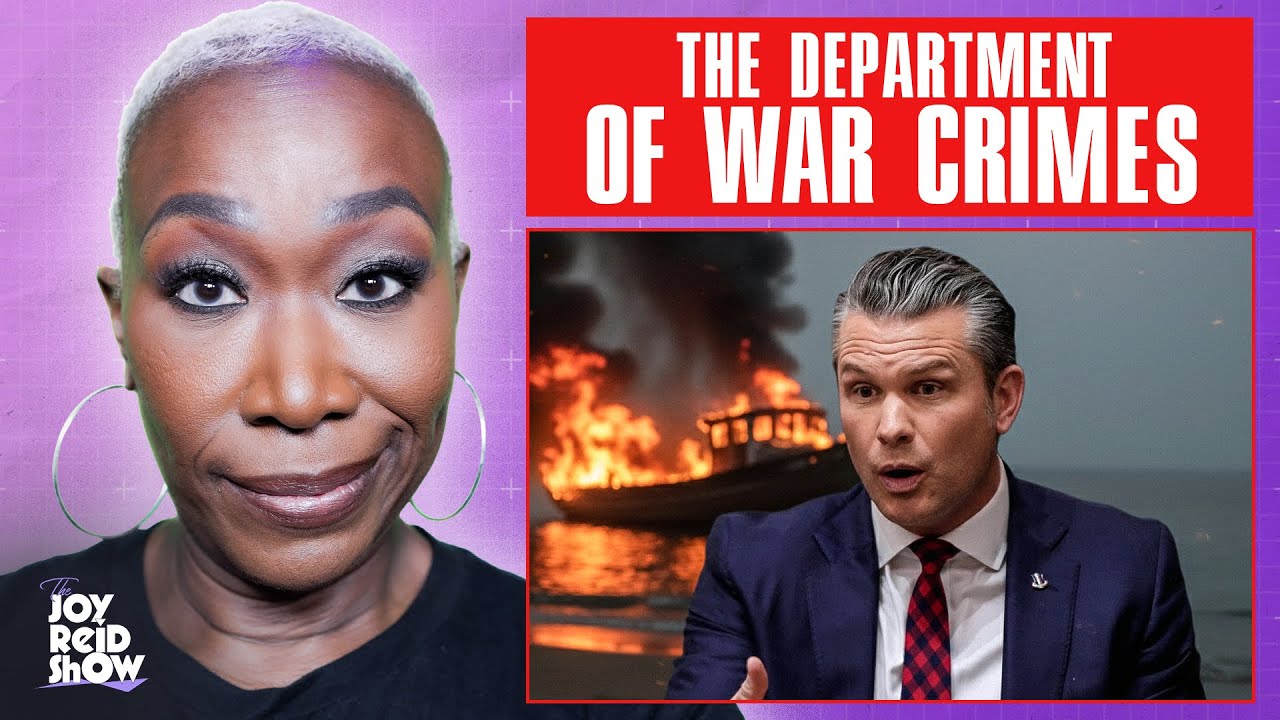 The Department of War Crimes | The Joy Reid Show Live!