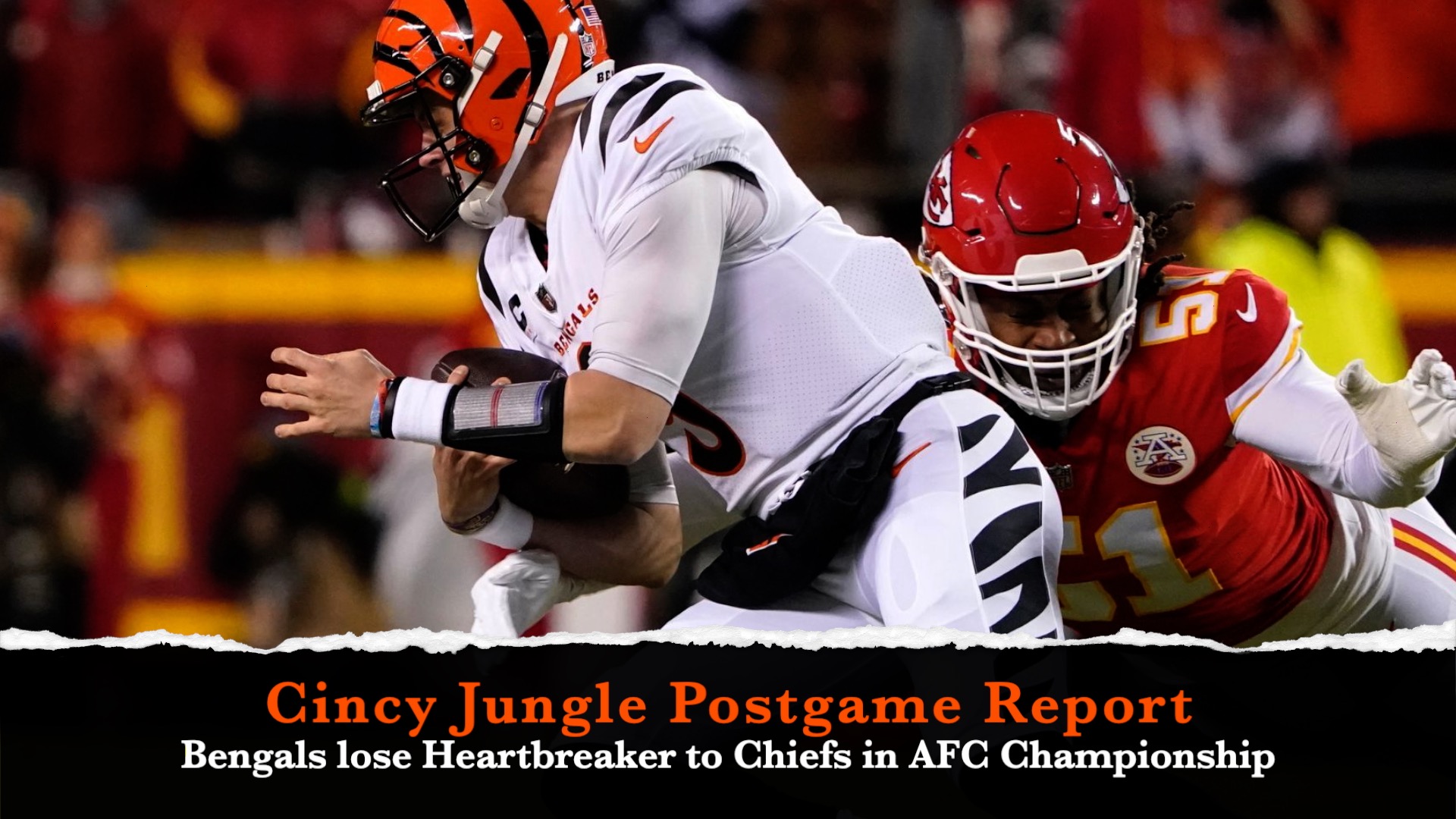 Cincy Jungle Postgame Report: Bengals lose heartbreaker to Chiefs in AFC Championship episode artwork