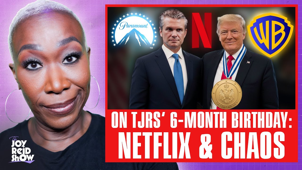 On TJRS’ 6 Month Birthday: Netflix & Chaos | The Joy Reid Show LIVE!