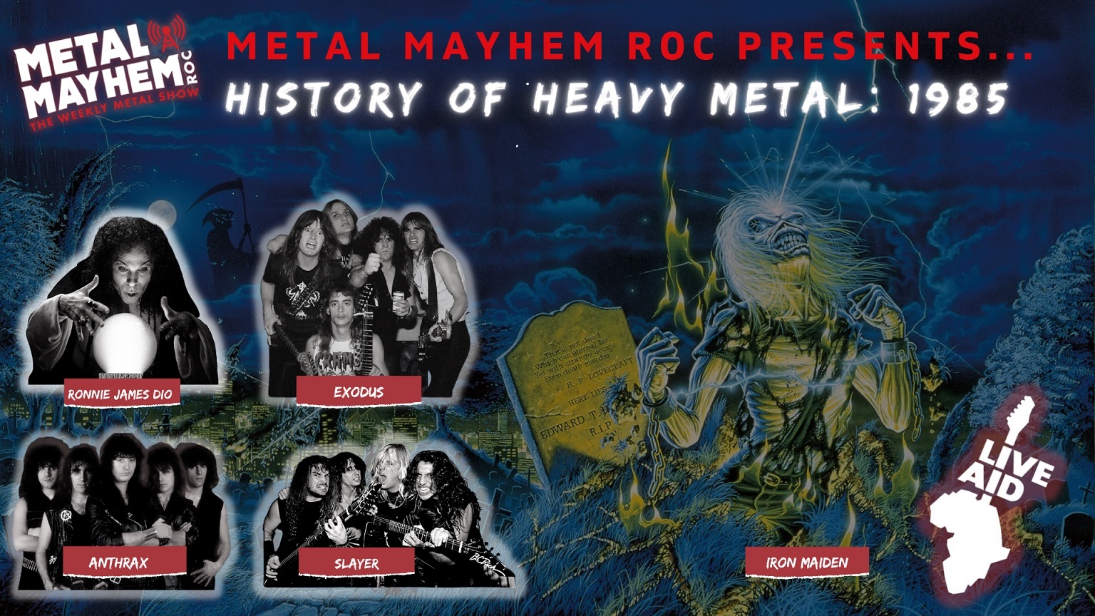 History of Metal 1985- 80’s Hair Metal bands vs the Heavier independent non glam bands. Why the Kiss Stage Gear Was Terrible episode artwork