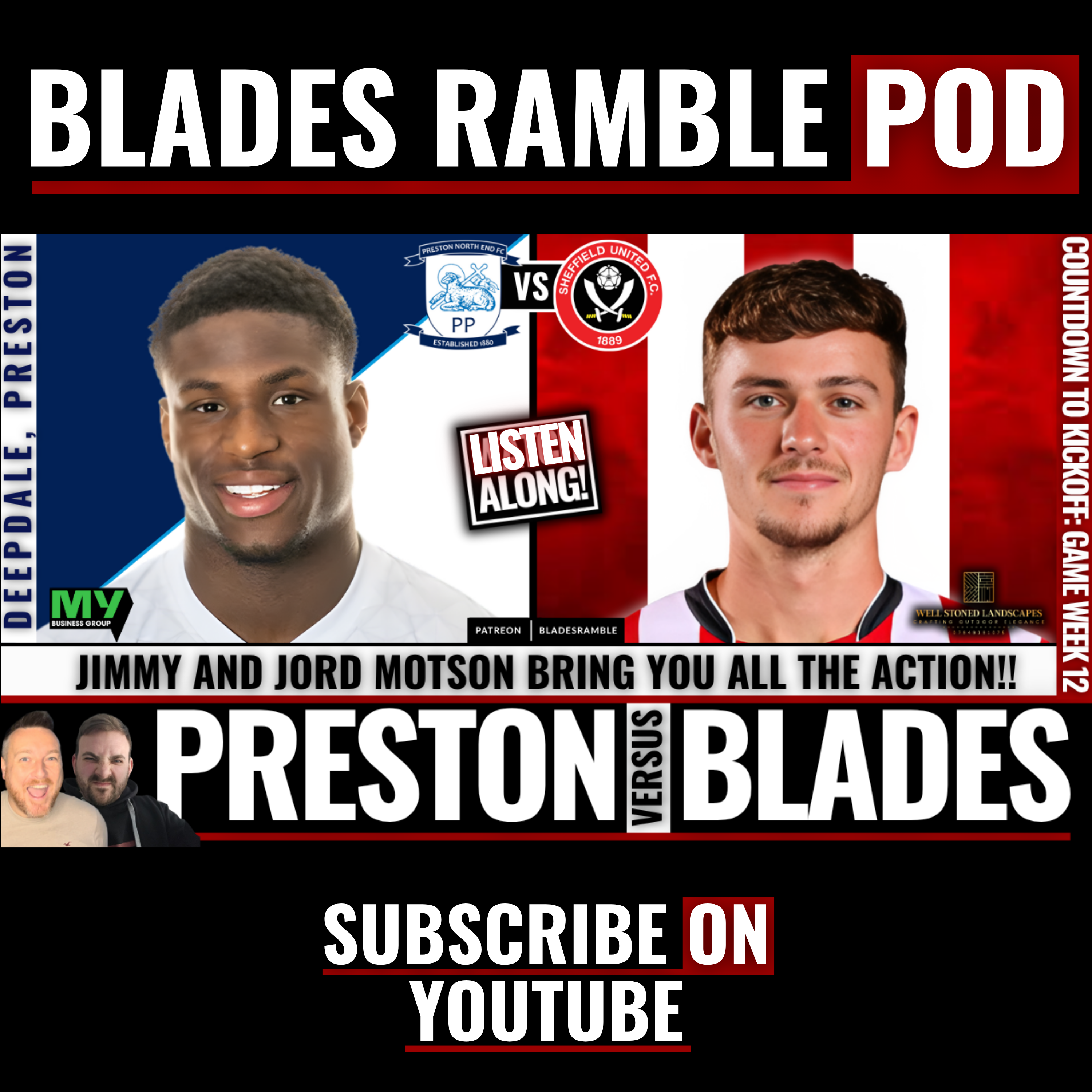 ⚔️ PRESTON v SHEFFIELD UNITED | LISTENALONG ⚔️