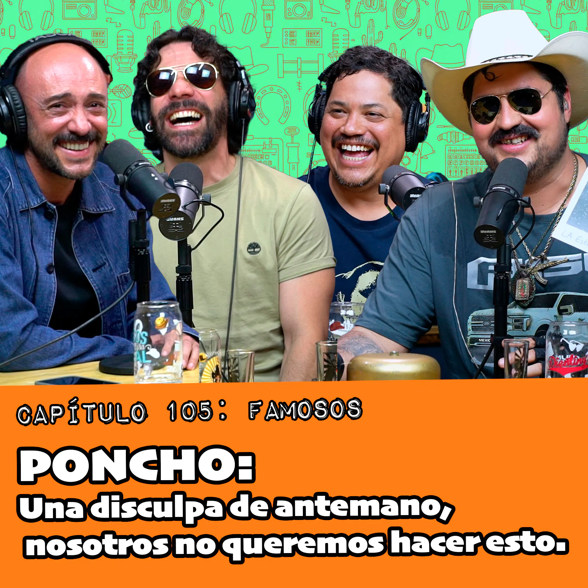 Capítulo 105: Famosos Ft. Juan Carlos Medellín y Alex Gesso episode artwork