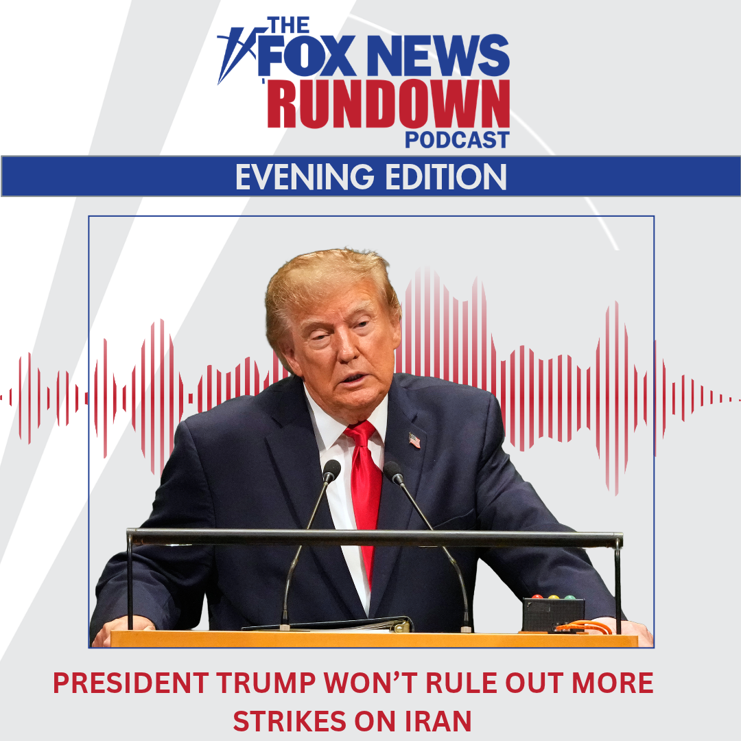 Evening Edition: President Trump Won't Rule Out More Strikes on Iran