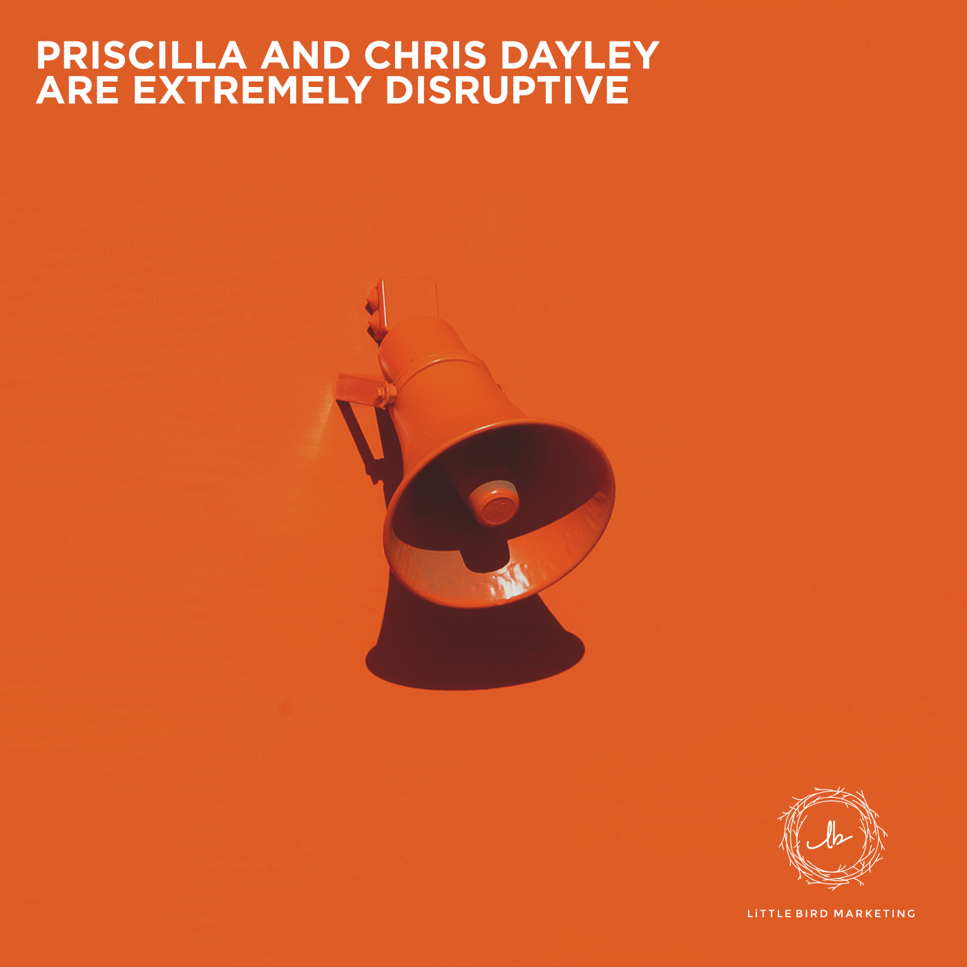 Priscilla and Chris Dayley are Extremely Disruptive episode artwork