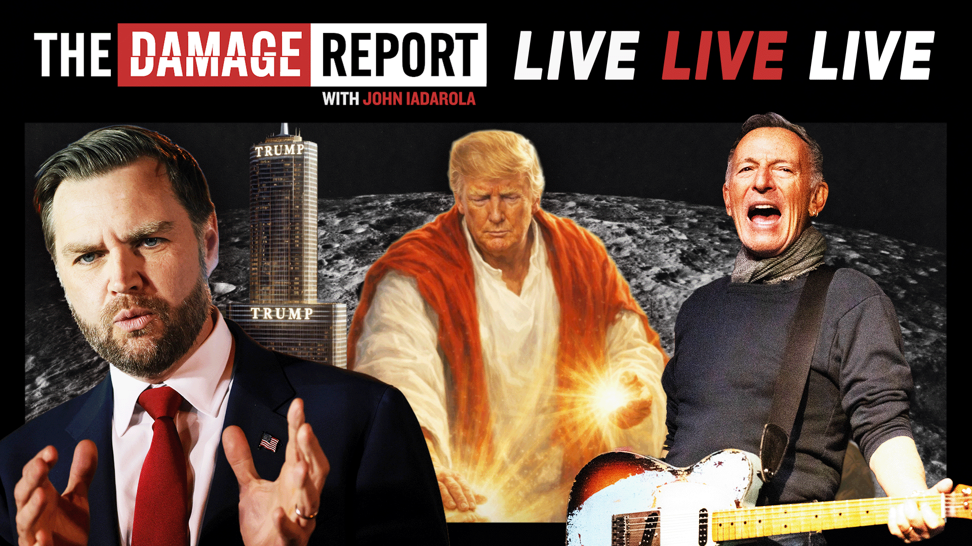 Trump. Epstein. Jesus. Doctor. TV.