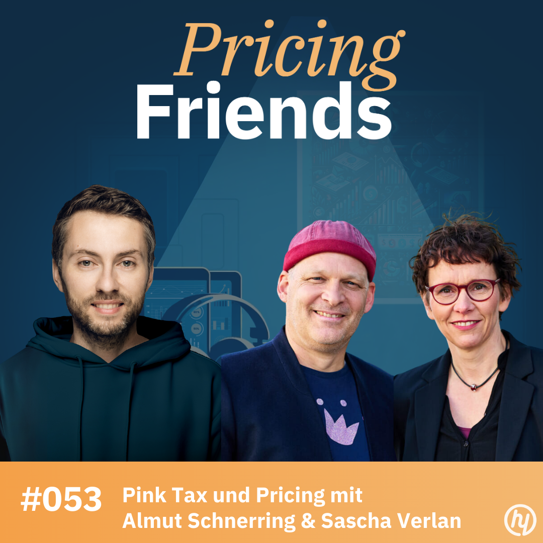 Pink Tax und Pricing mit Almut Schnerring und Sascha Verlan: Was steckt hinter den Preisunterschieden zwischen Männer- und Frauenprodukten? (#053) episode artwork