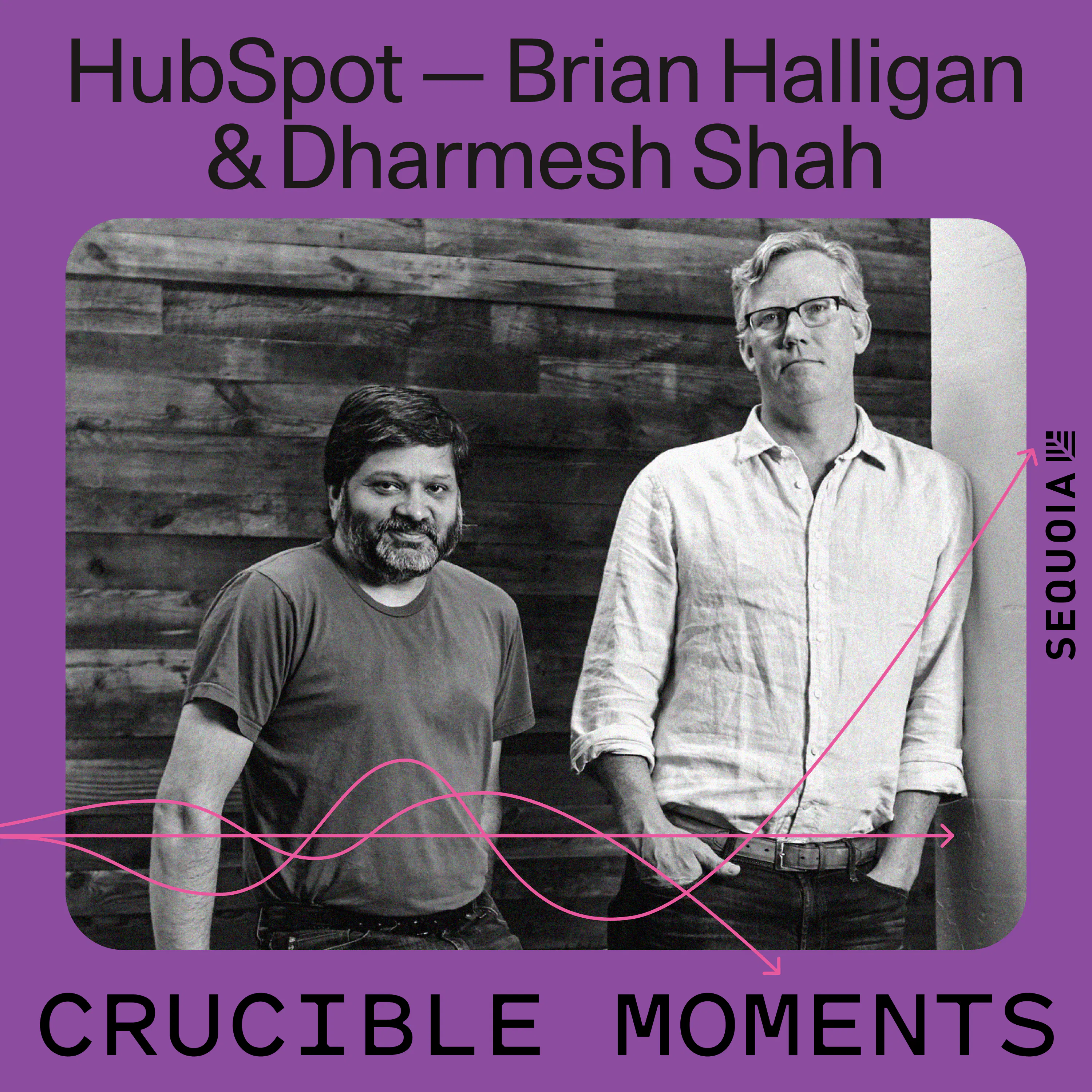 HubSpot ft. Brian Halligan & Dharmesh Shah - How an underdog helped invent modern marketing, and then took on Goliath episode artwork