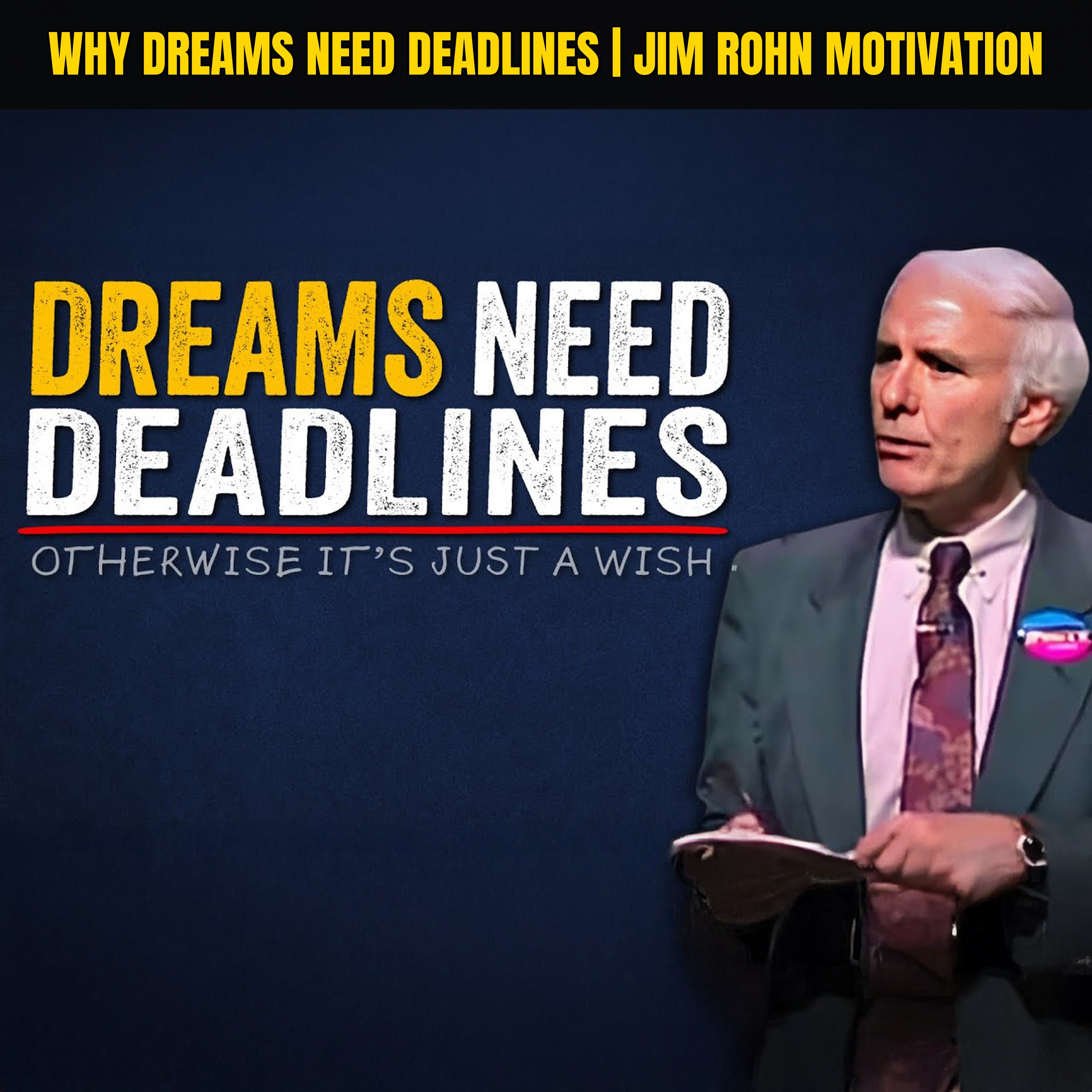 Why Dreams Need Deadlines | Jim Rohn Motivation episode artwork