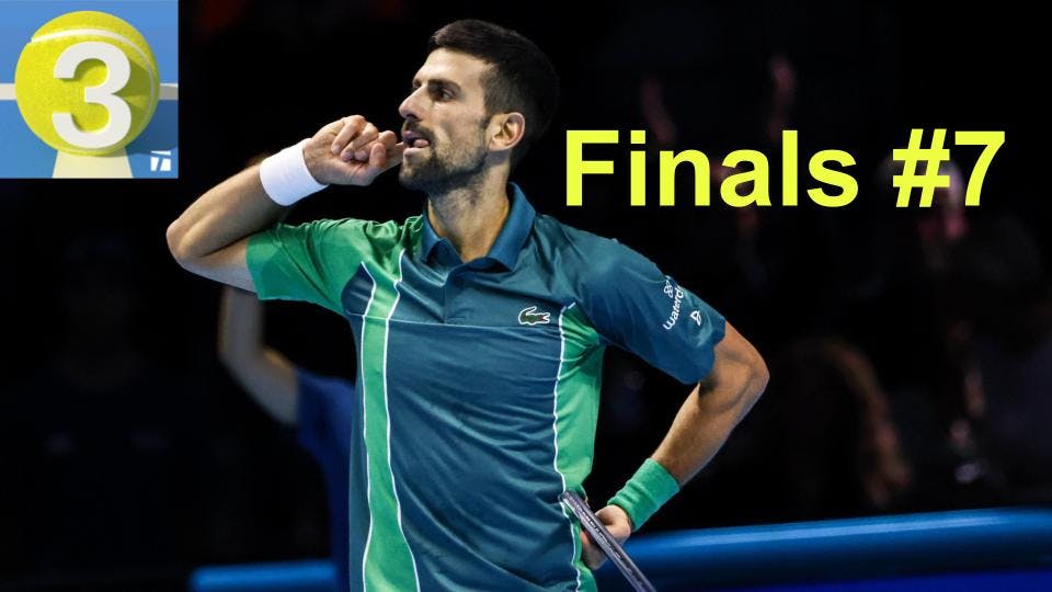 Djokovic Avenges Sinner for Record 7th ATP Finals Title | Three Ep. 144