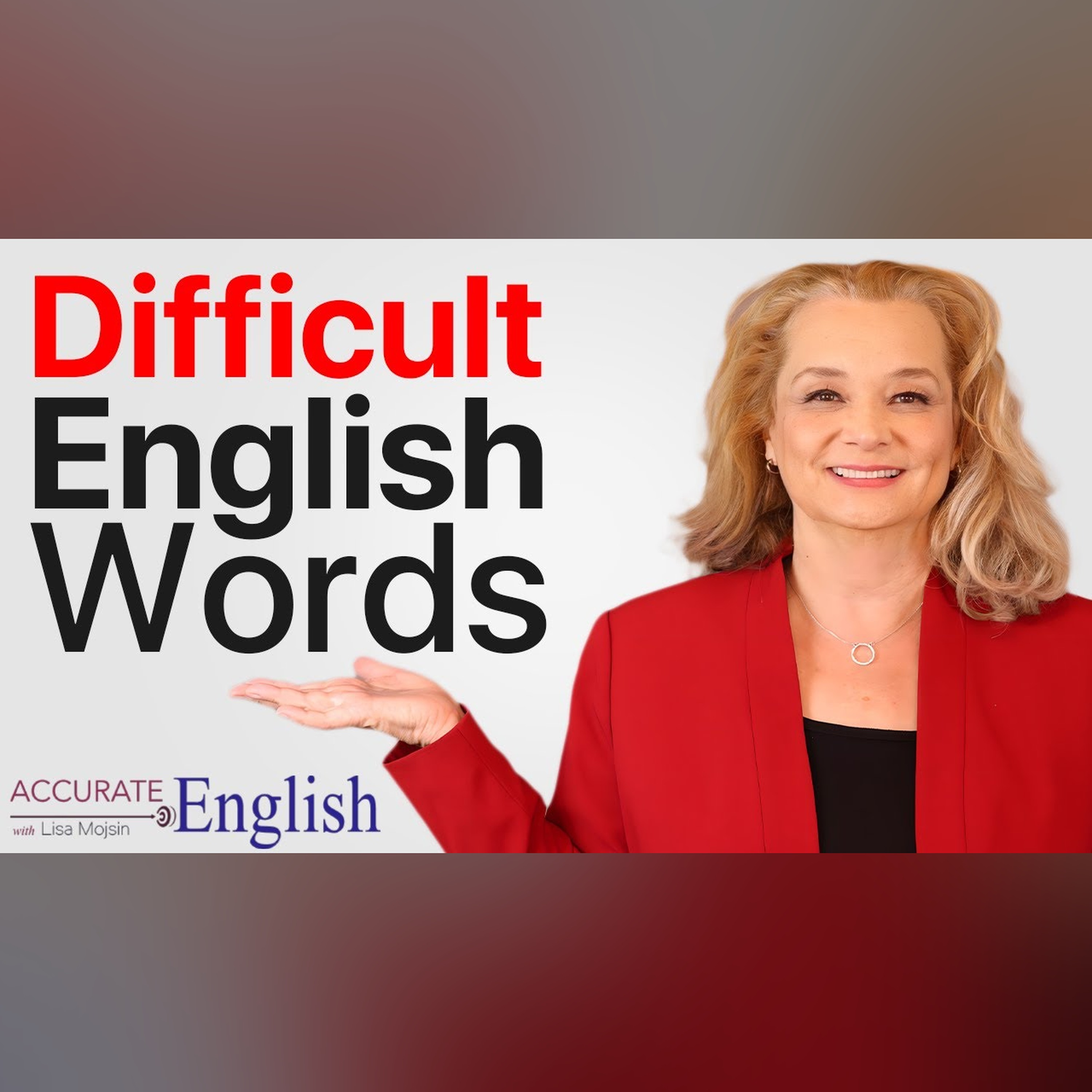 Difficult  English Words - pronunciation  lesson  - dropped syllables | Accurate English episode artwork
