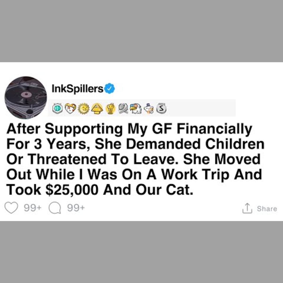 InkSpillers: Narrating Your Stories