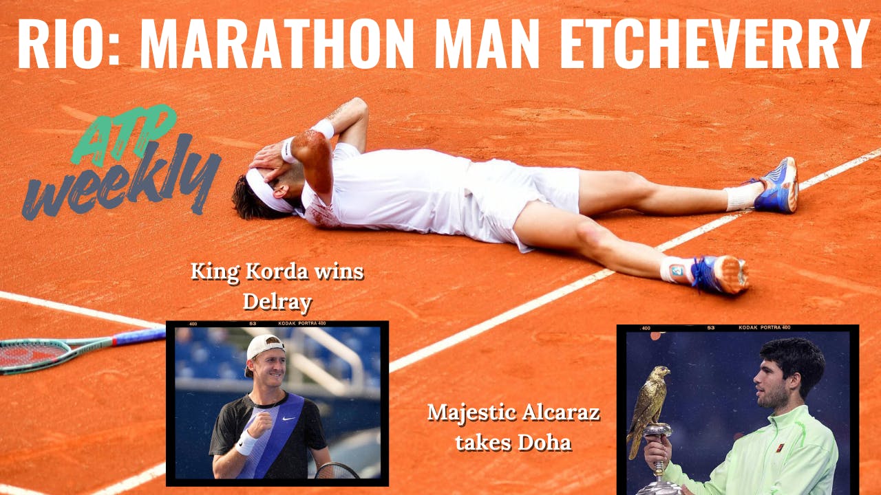 ATP Weekly: Alcaraz reaches new heights in Doha | Fonseca, Sinner concerns | Etcheverry wins Rio