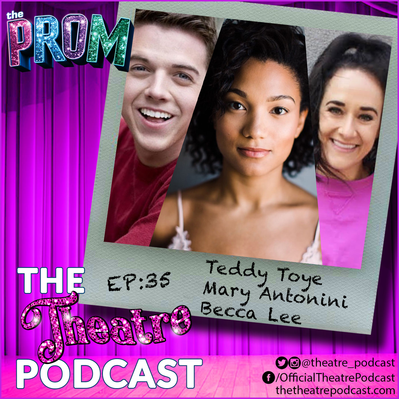 Becca Lee, Teddy Toye, & Mary Antonini: A Loving Trio from Broadway's The Prom