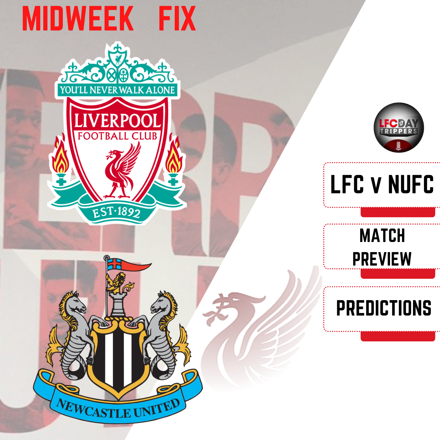 Liverpool v Newcastle Build Up | Midweek Fix episode artwork