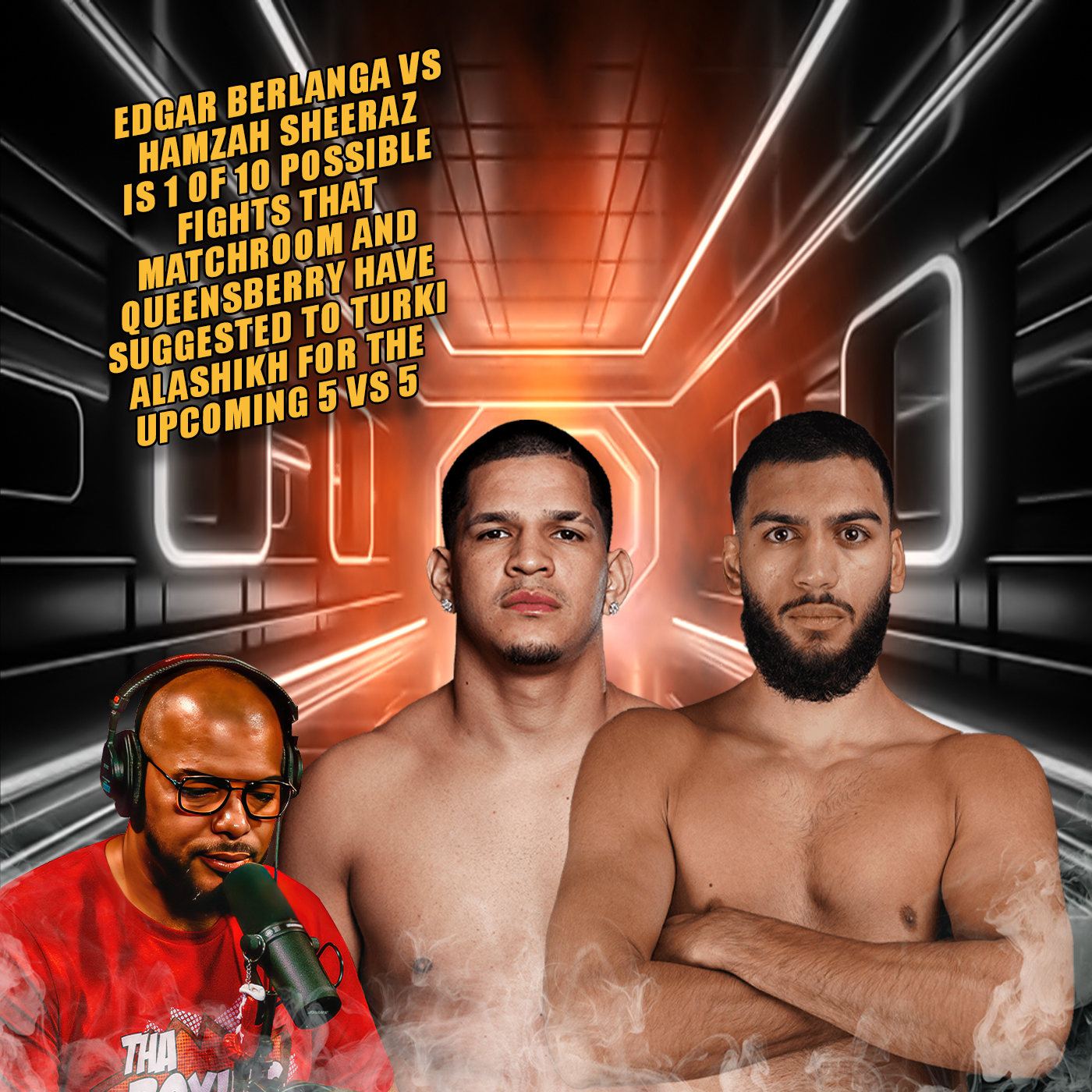 ☎️Edgar Berlanga vs Hamzah Sheeraz is 1 Possible Fight For The Upcoming 5 vs 5🔥