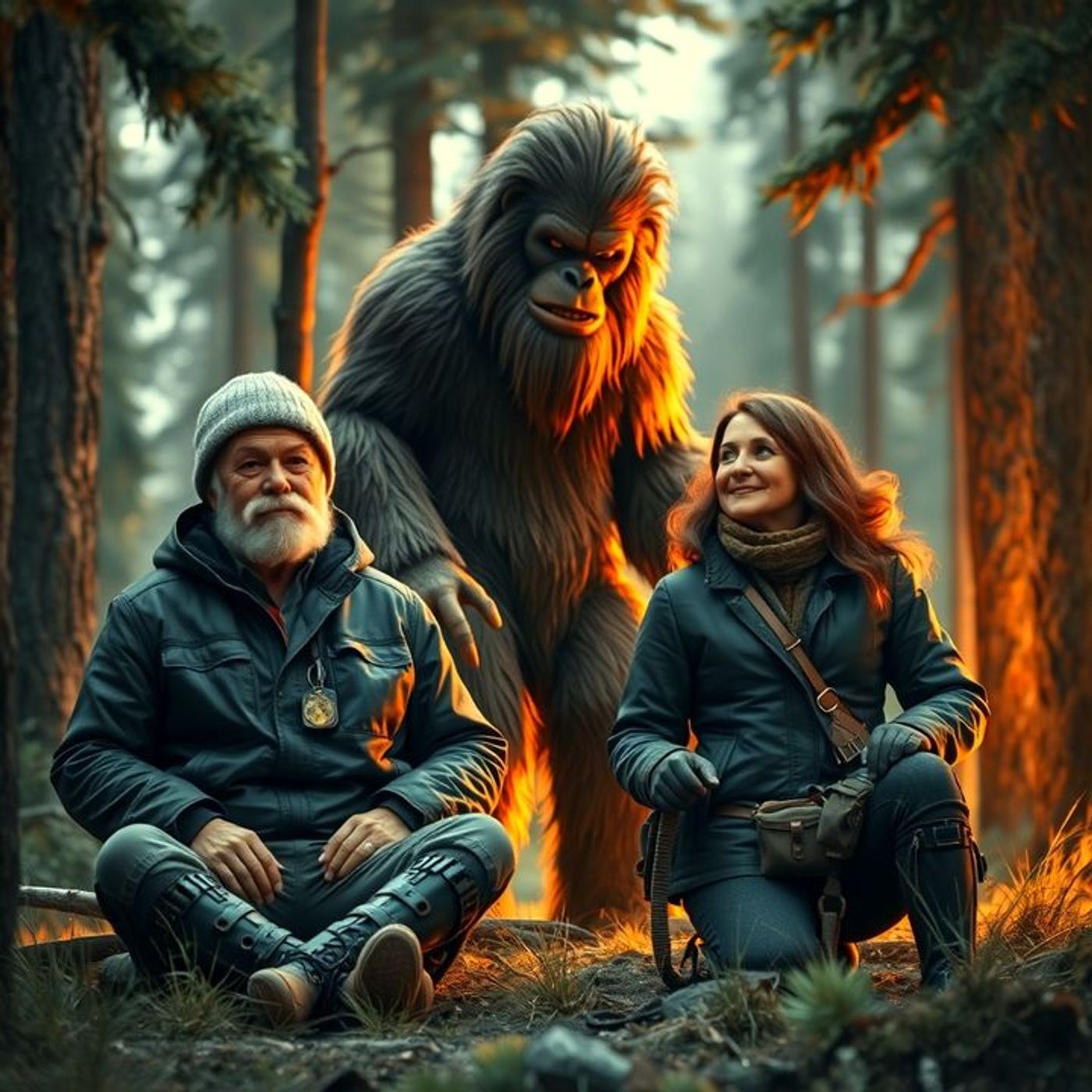 Homeless Couple Calls 911 on Bigfoot ACTUAL AUDIO episode artwork