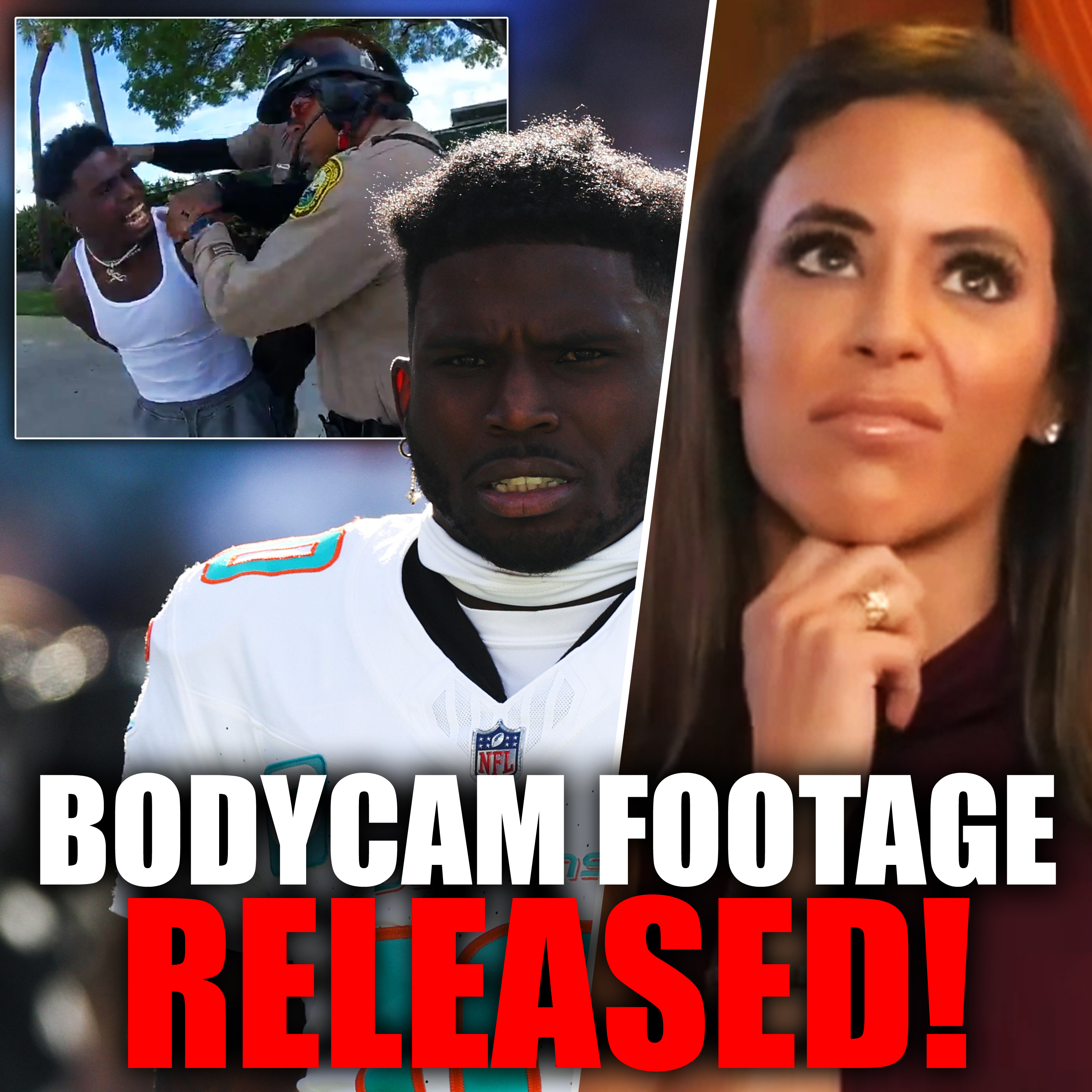 Body Cam Footage of Tyreek Hill’s Detainment Sparks Debate + Daphne Halkias | episode artwork