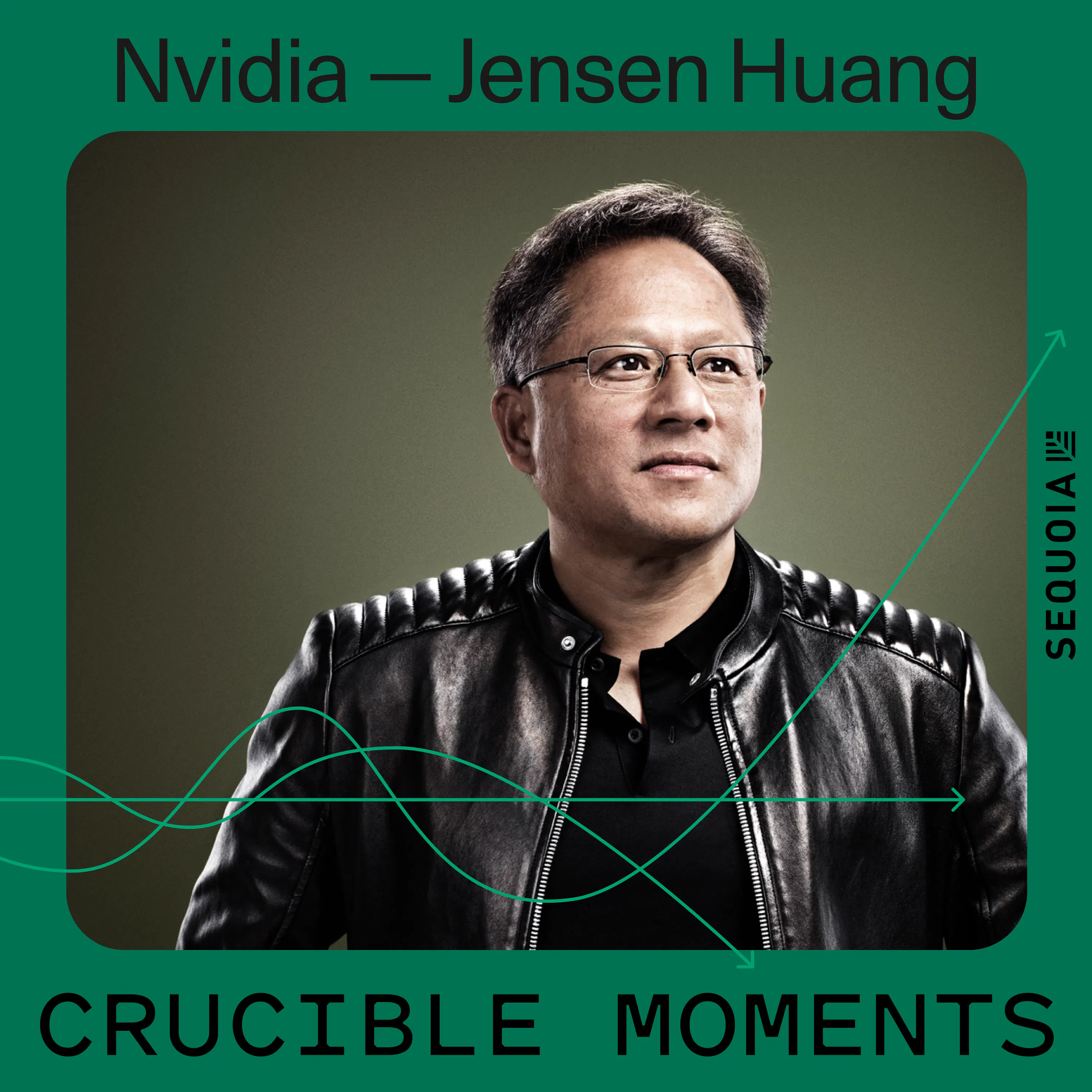 Nvidia ft. Jensen Huang - An overnight success story 30 years in the making episode artwork