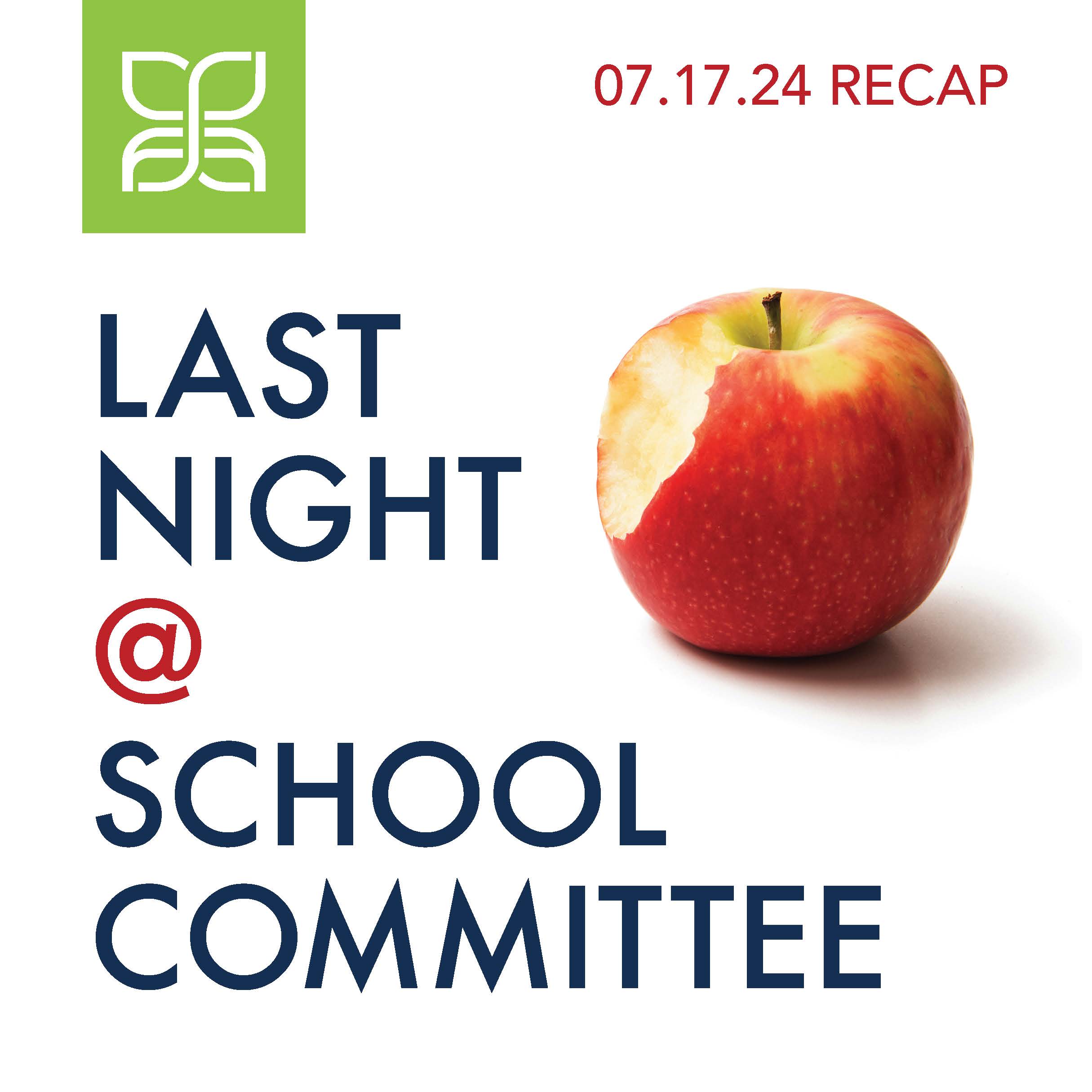 Boston School Committee: 7·17·24 Meeting Recap episode artwork