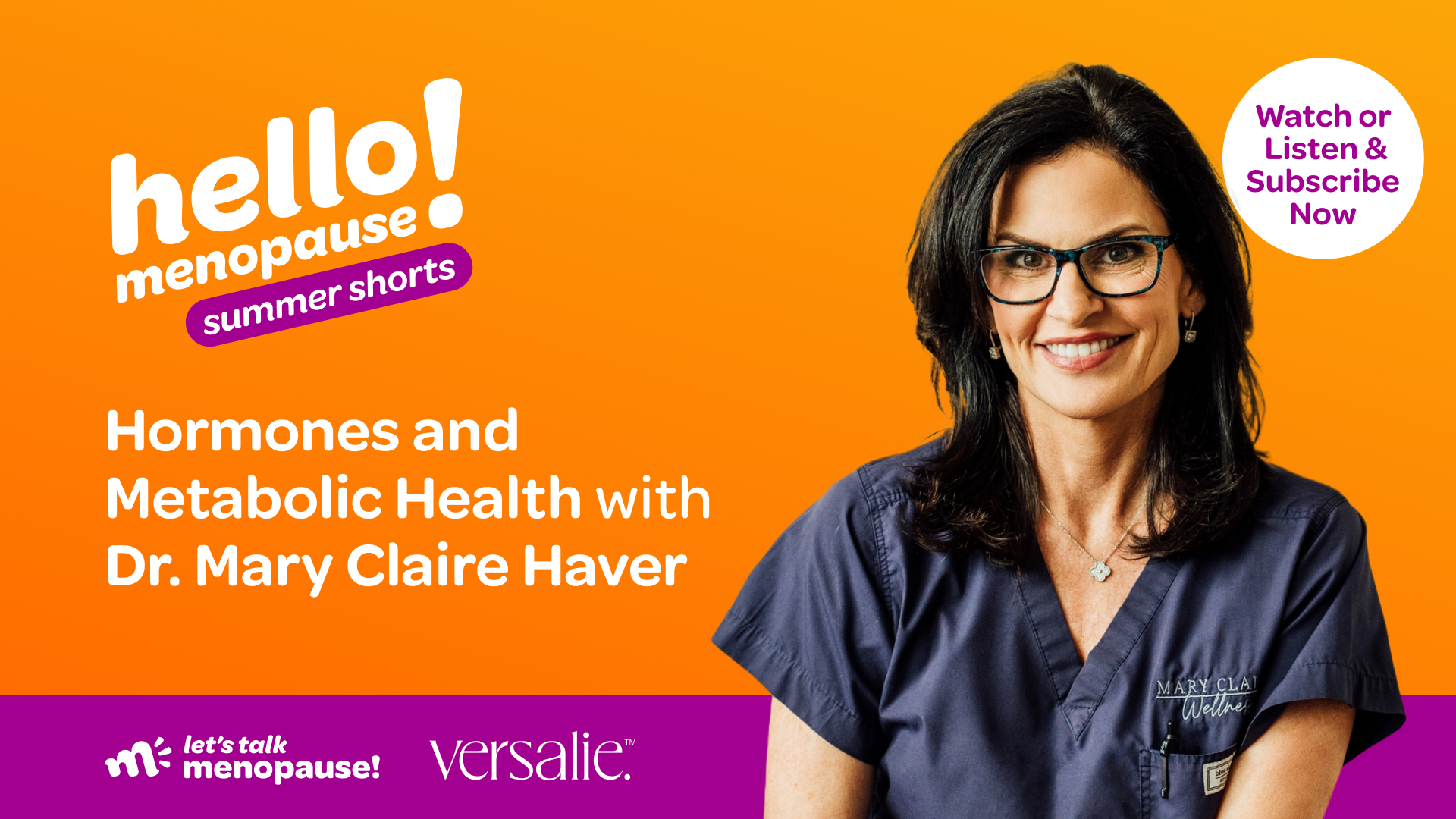 Dr. Mary Claire Haver on the Menopause Toolkit: Nutrition, Strength & Stress episode artwork