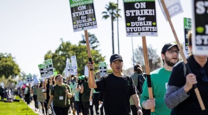 Teacher Strikes Continue Amid Year of Labor Strife Teacher Strikes Continue Amid Year of Labor Strife