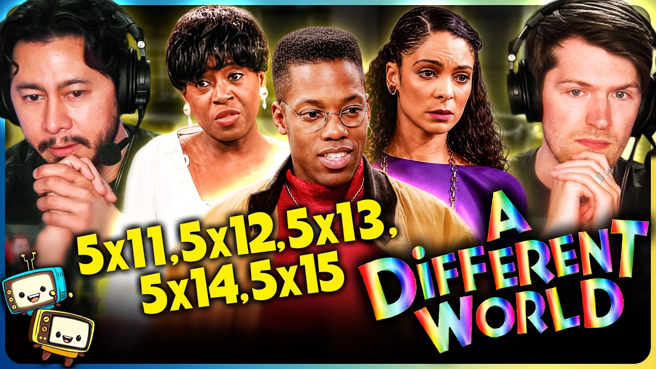A DIFFERENT WORLD Season 5 Episodes 11-15 Reaction! | Jasmine Guy, Kadeem Hardison, w/ Jaby Koay episode artwork