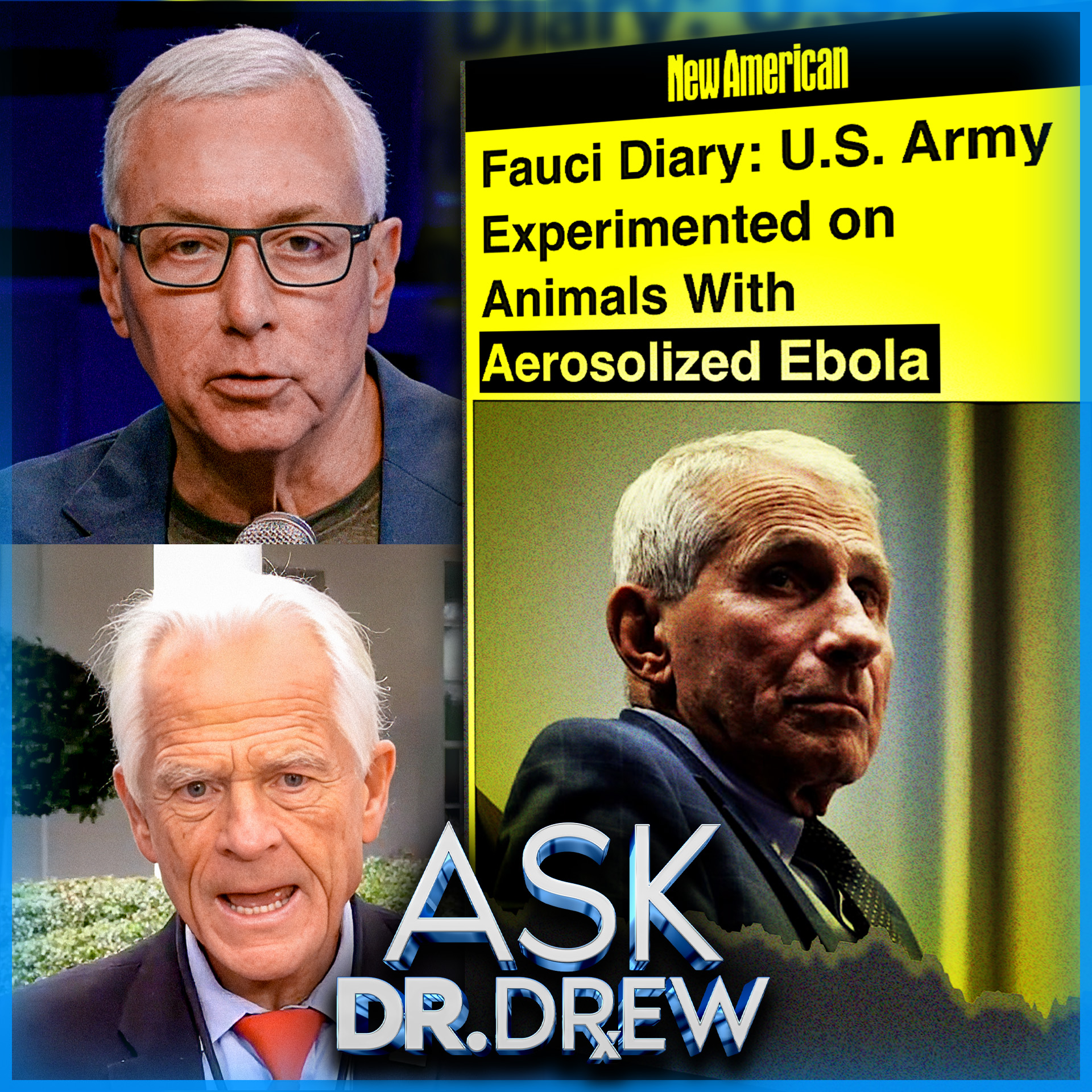 New Fauci Diary Leak: Ebola Was Secretly Aerosolized In 2016 Army Experiments, 50x More Lethal Than COVID