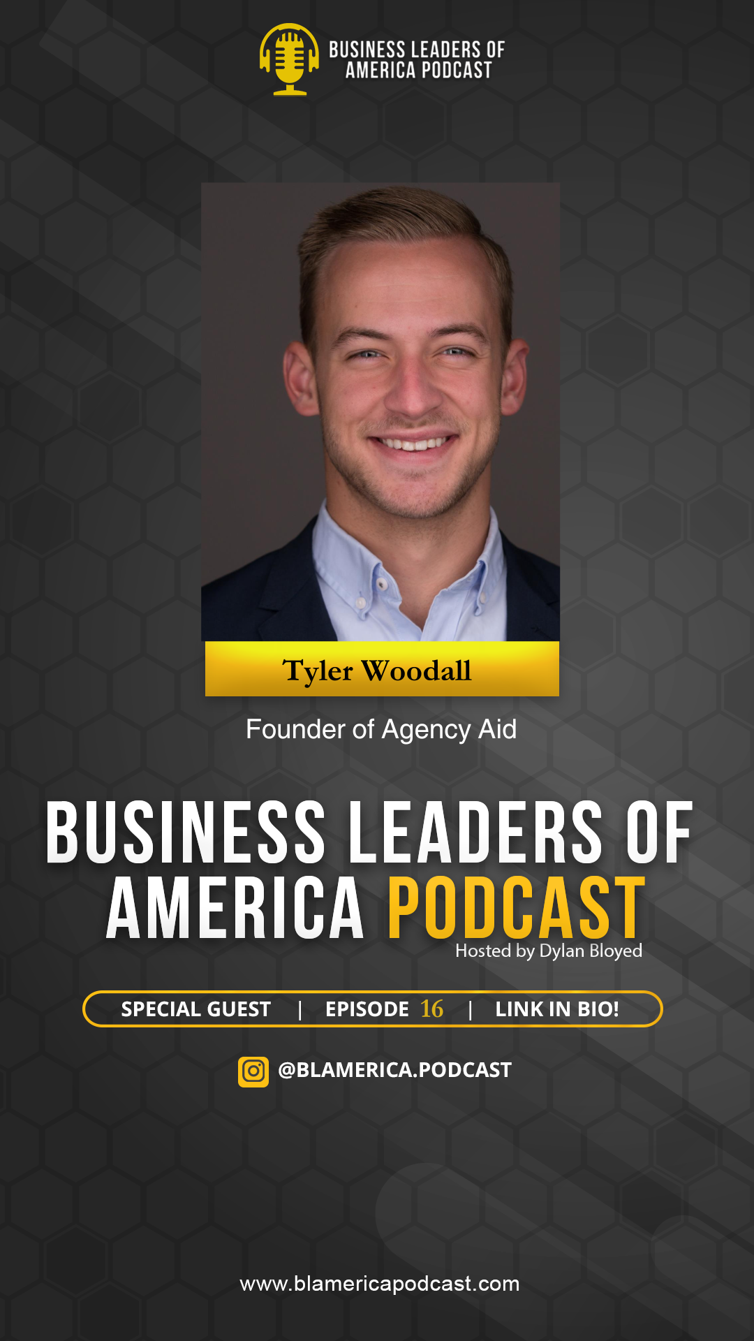 Tyler Woodall, Founder of Agency Aid episode artwork