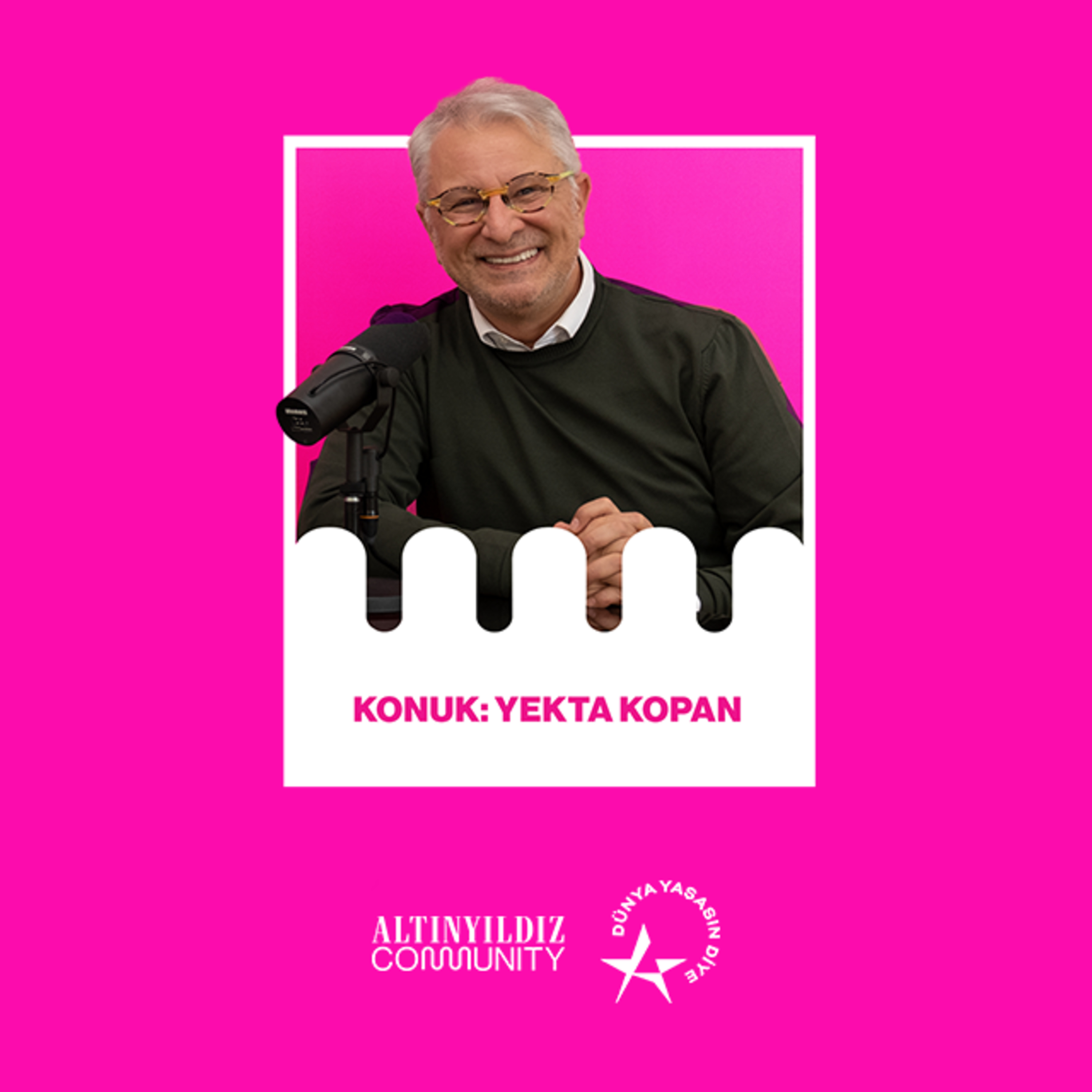 #1 Dünya Yaşasın Diye - Yekta Kopan: Yapay Zekanın Yükselişiyle Sürdürülebilir Yazarlık Mümkün Mü? episode artwork