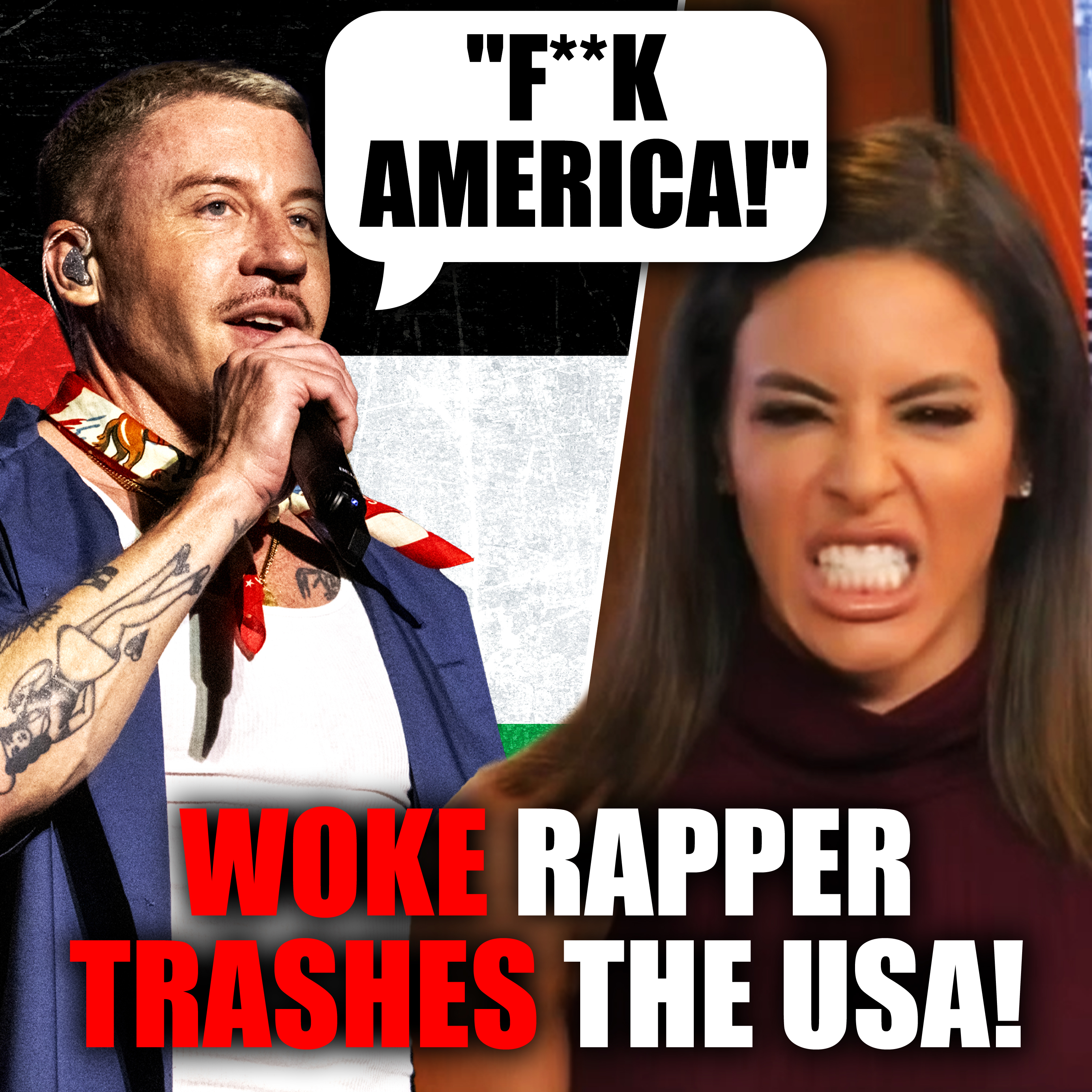 Washed Up Rapper Spews Anti-American Hate! + David Hookstead |