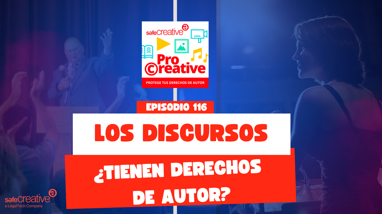 ¿Sabías que los discursos también tienen derechos de autor?